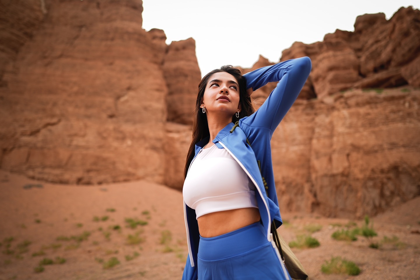 Kazakh Skies Inspire Anushka Sen’s Adventure