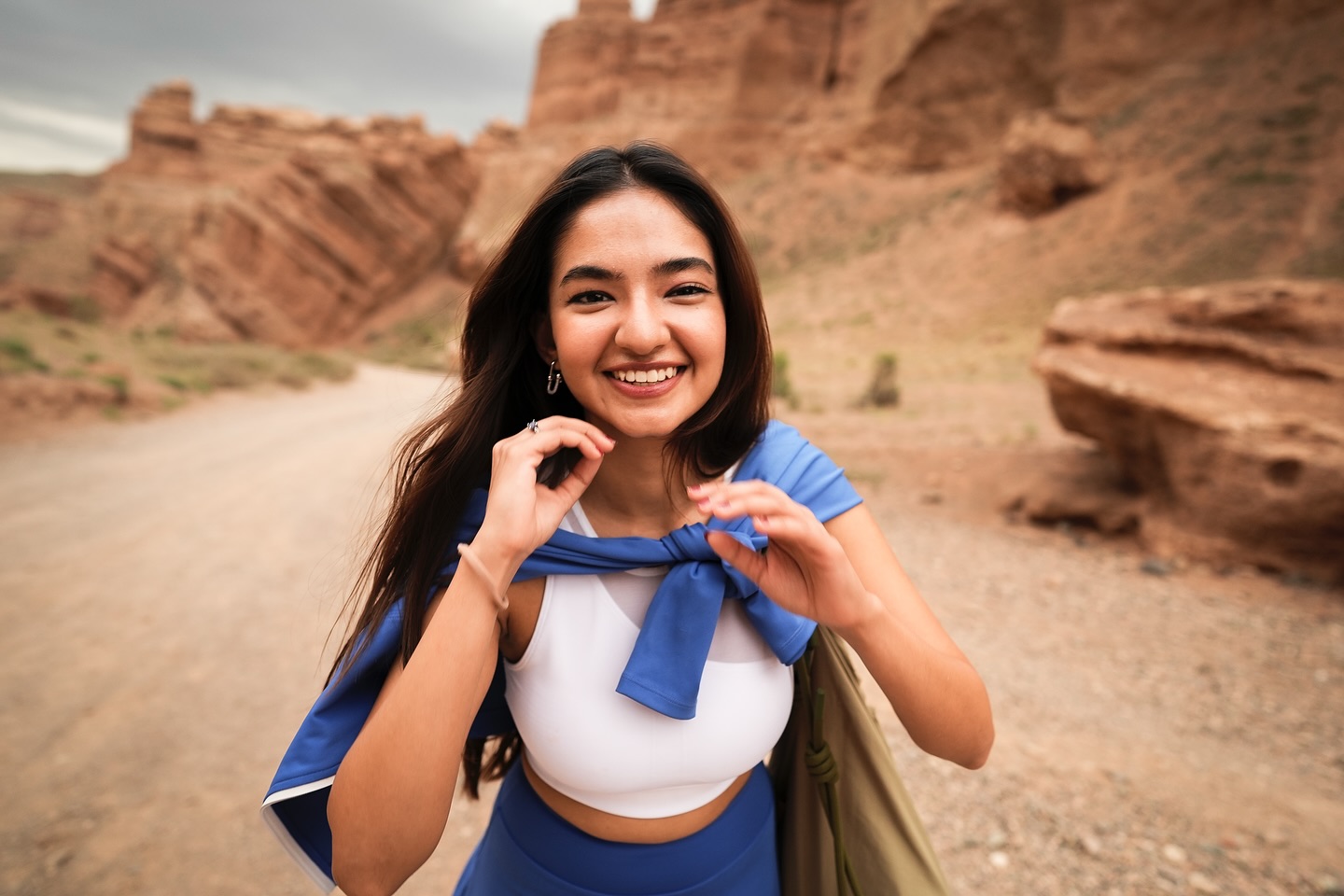 Kazakh Skies Inspire Anushka Sen’s Adventure