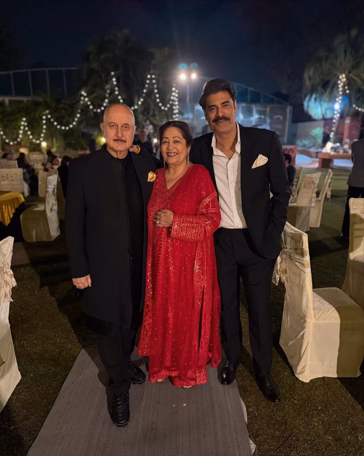 Kher Celebrates Kirron's Birthday