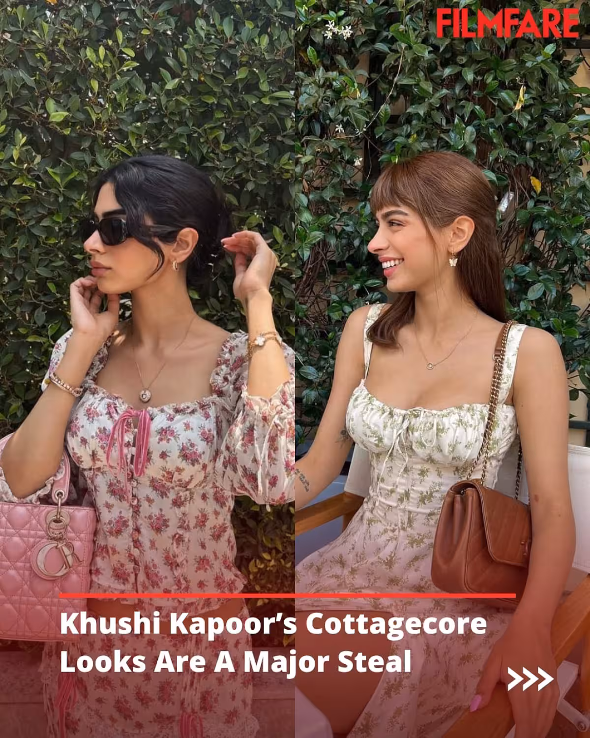 Latest style trend emerges as Khushi Kapoor captivates with chic summer dress inspiration.
