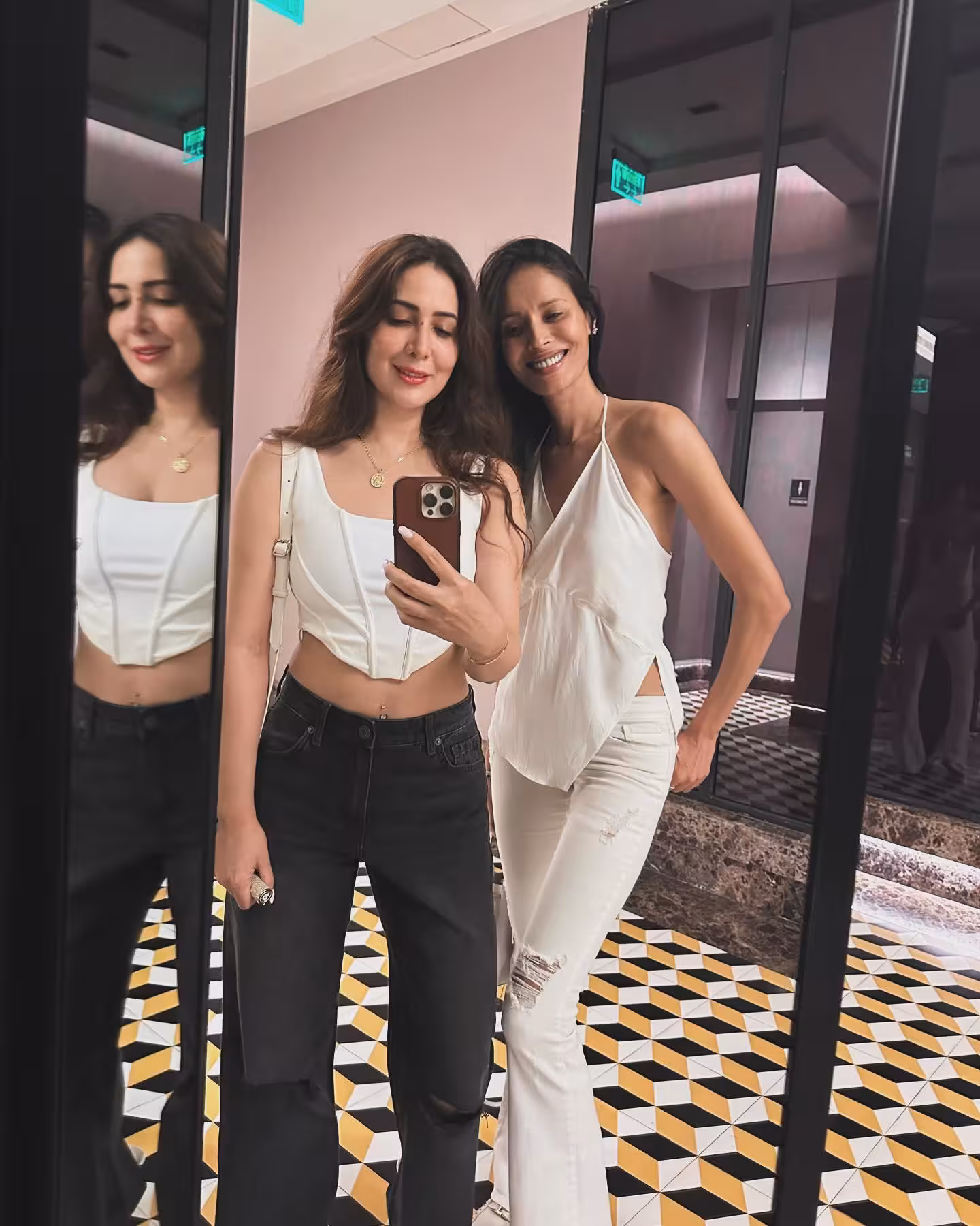 Kim Sharma Offers Sweet Birthday Wishes Kim Sharma sends a heartwarming birthday message brimming with love and playful style! !!?