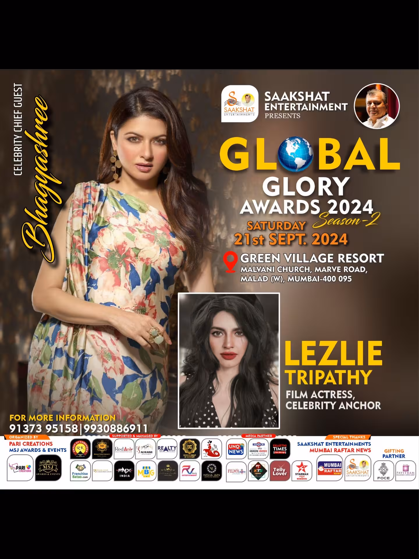 Leslie Tripathy Anchors Captivating Show