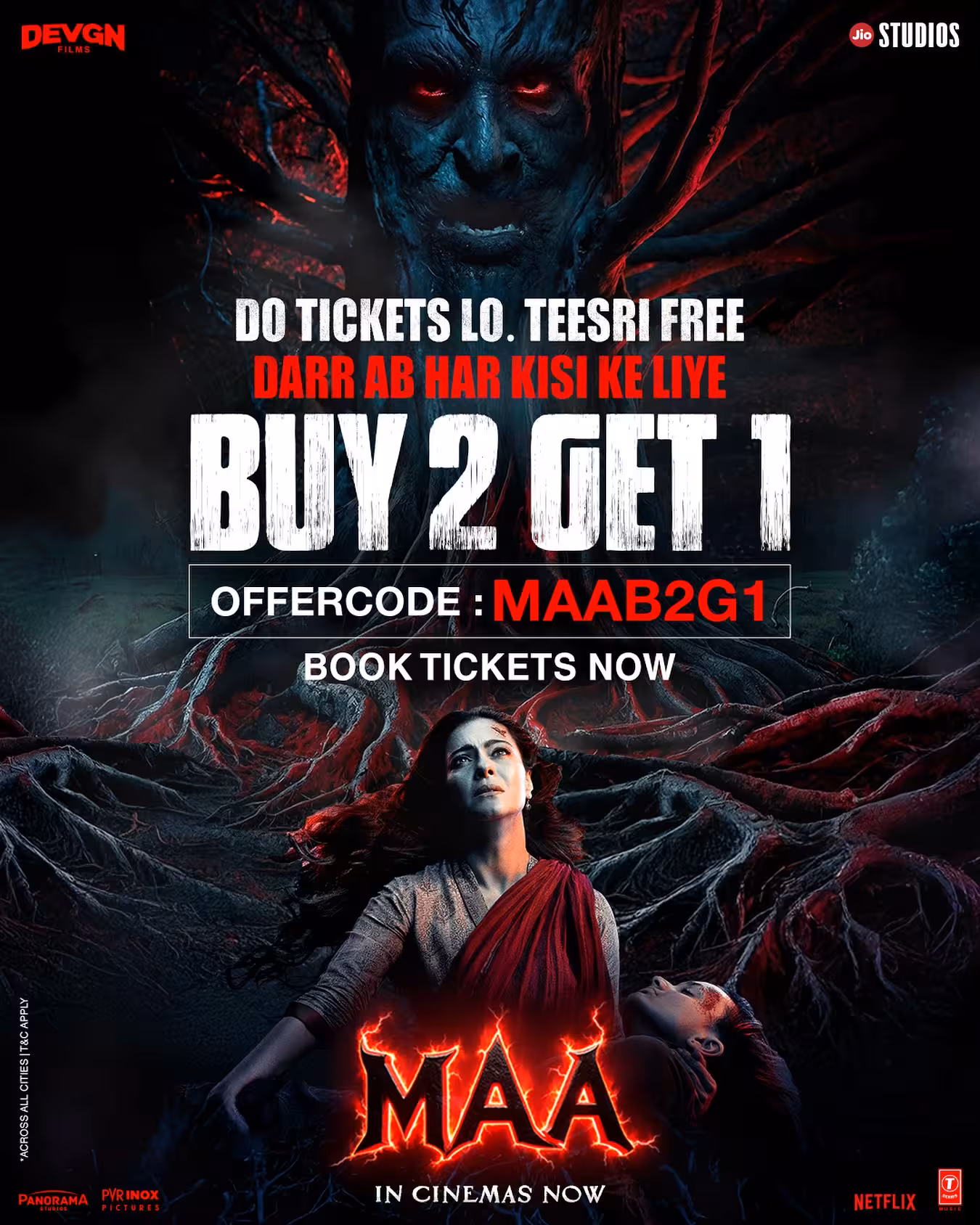 Experience a mytho-horror spectacle with a special ticket offer and star-studded allure!!!