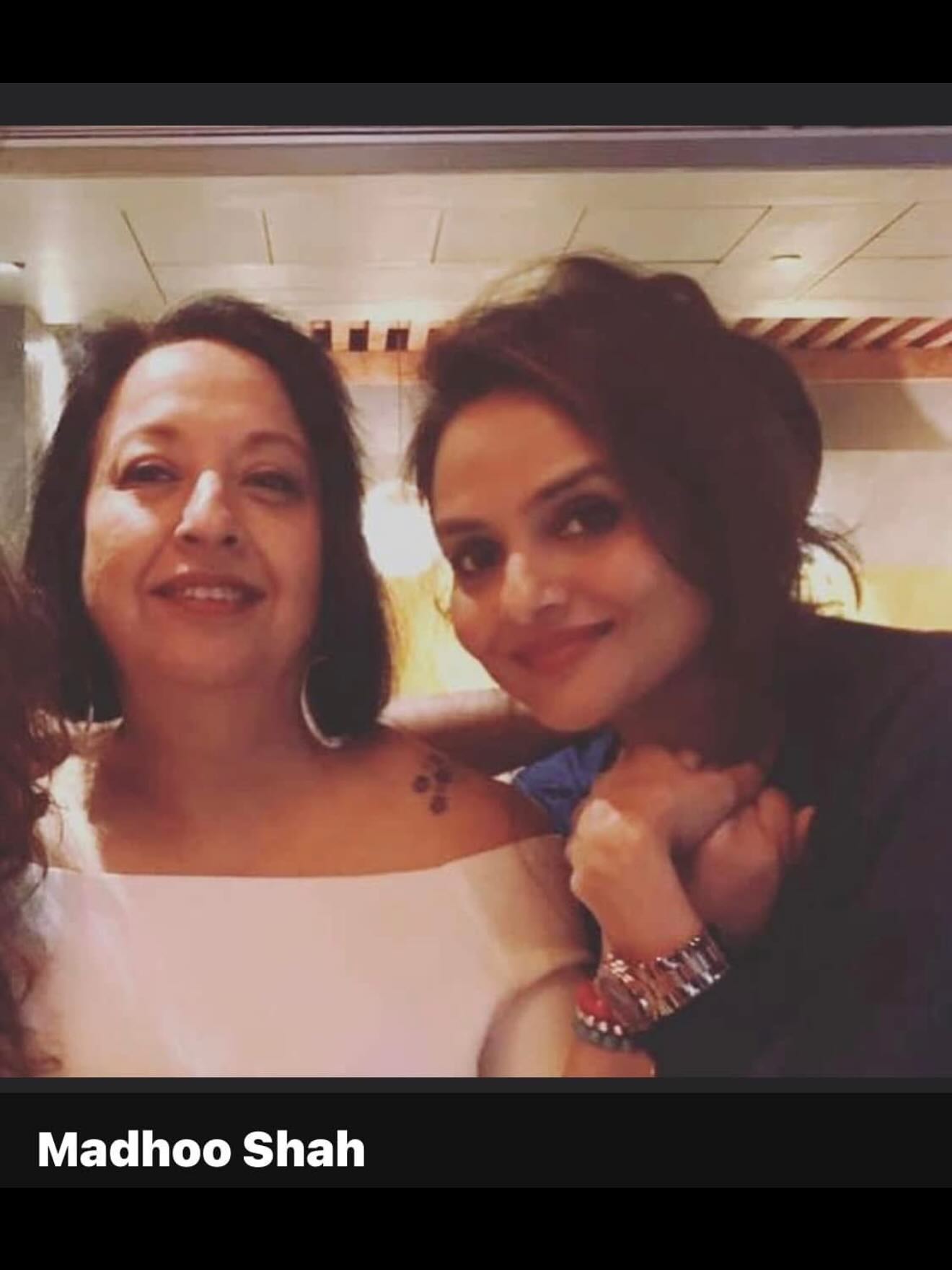 Madhoo Wishes Happy Birthday to Sat Sach