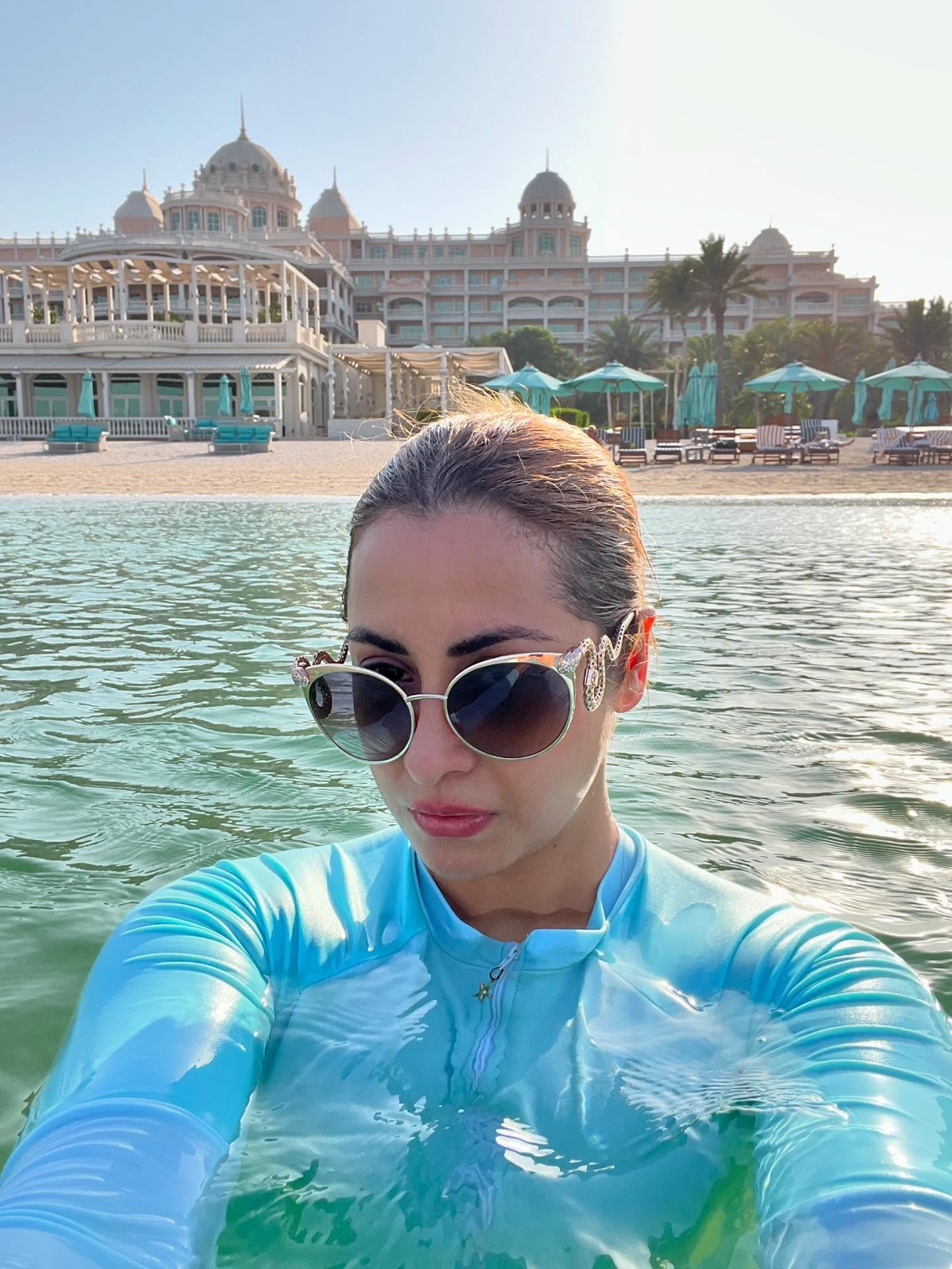 Madhura Naik Embraces Solitude In UAE Night