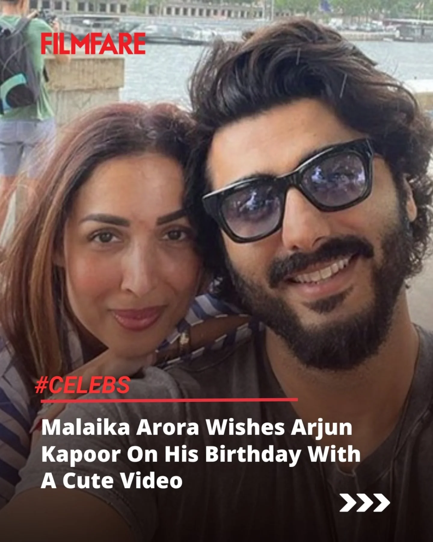 Malaika Arora delights fans with a heartfelt birthday clip for Arjun Kapoor, sparking admiration.