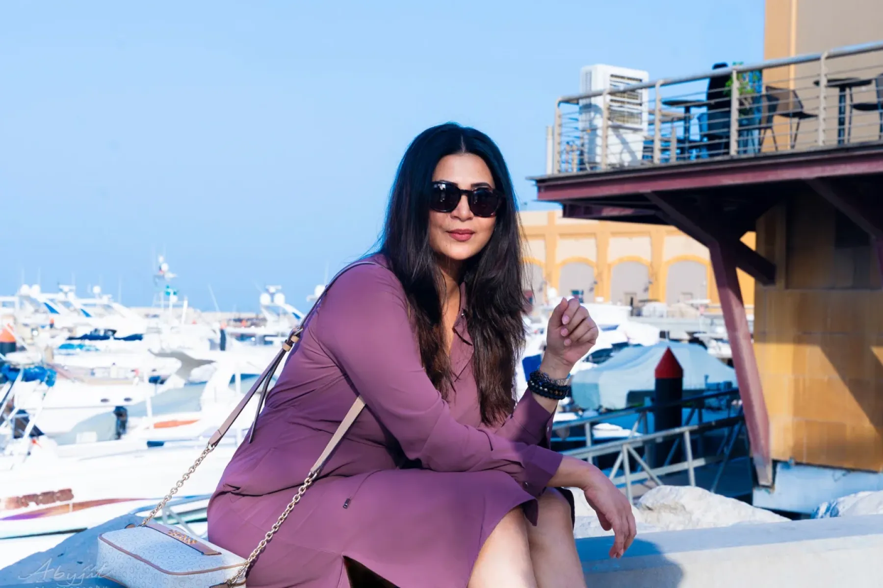 Indian actress Parineeta Borthakur relishes maritime luxury on a breezy Sunday escape now.