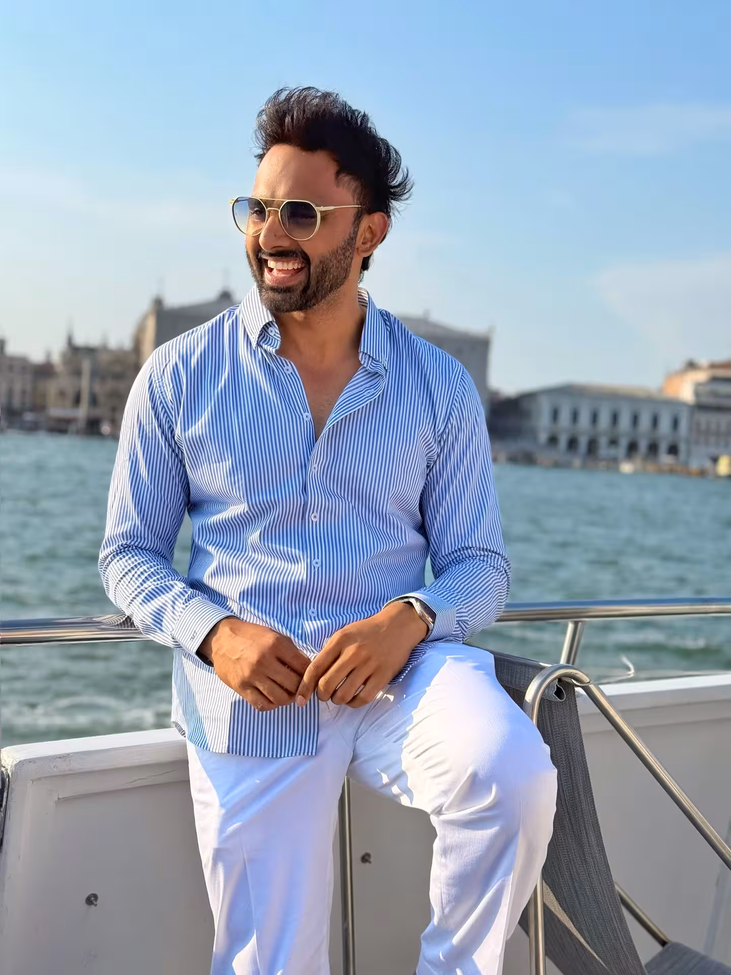 Meet Jain Explores Venice Canals