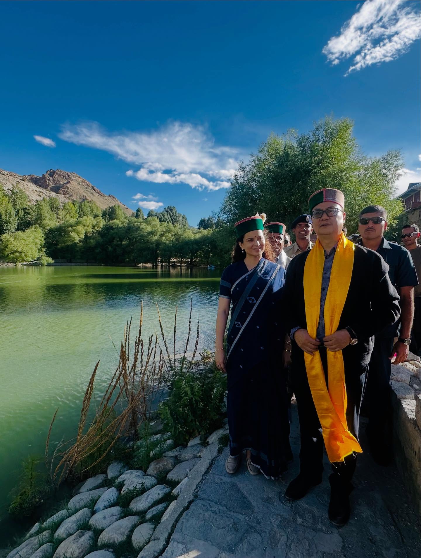 Minister Kiran Rijizu Inaugurates Kinnor Developments