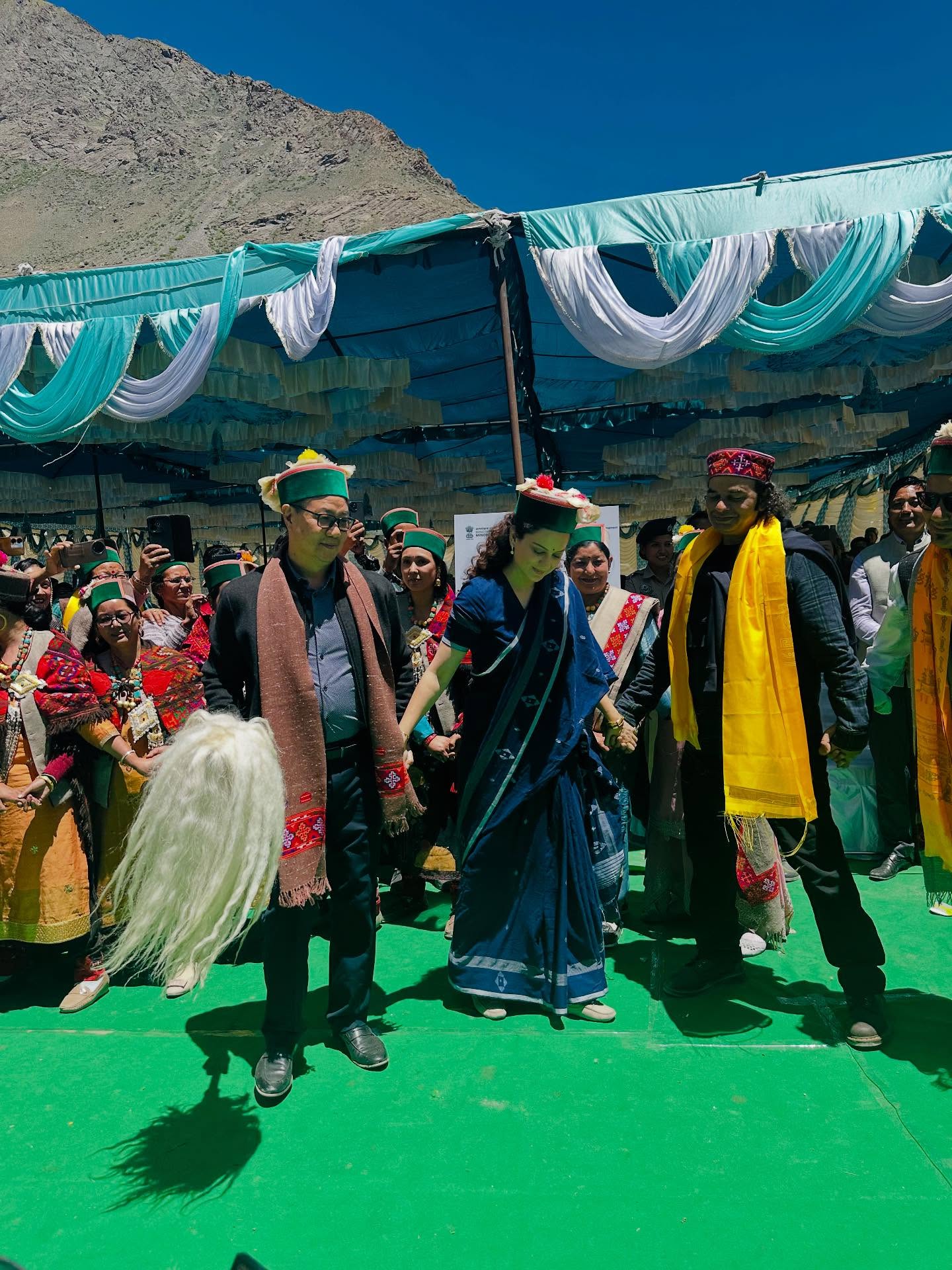 Minister Kiran Rijizu Inaugurates Kinnor Developments