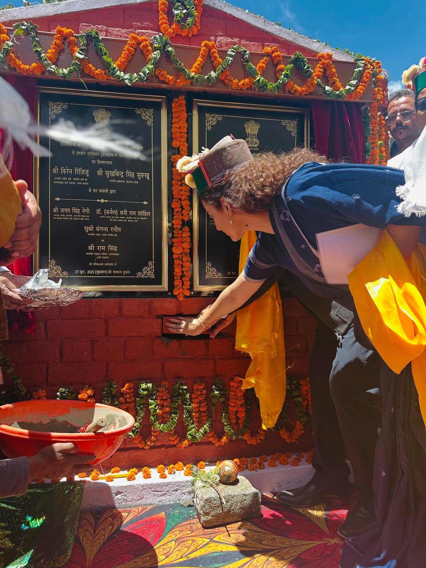 Minister Kiran Rijizu Inaugurates Kinnor Developments