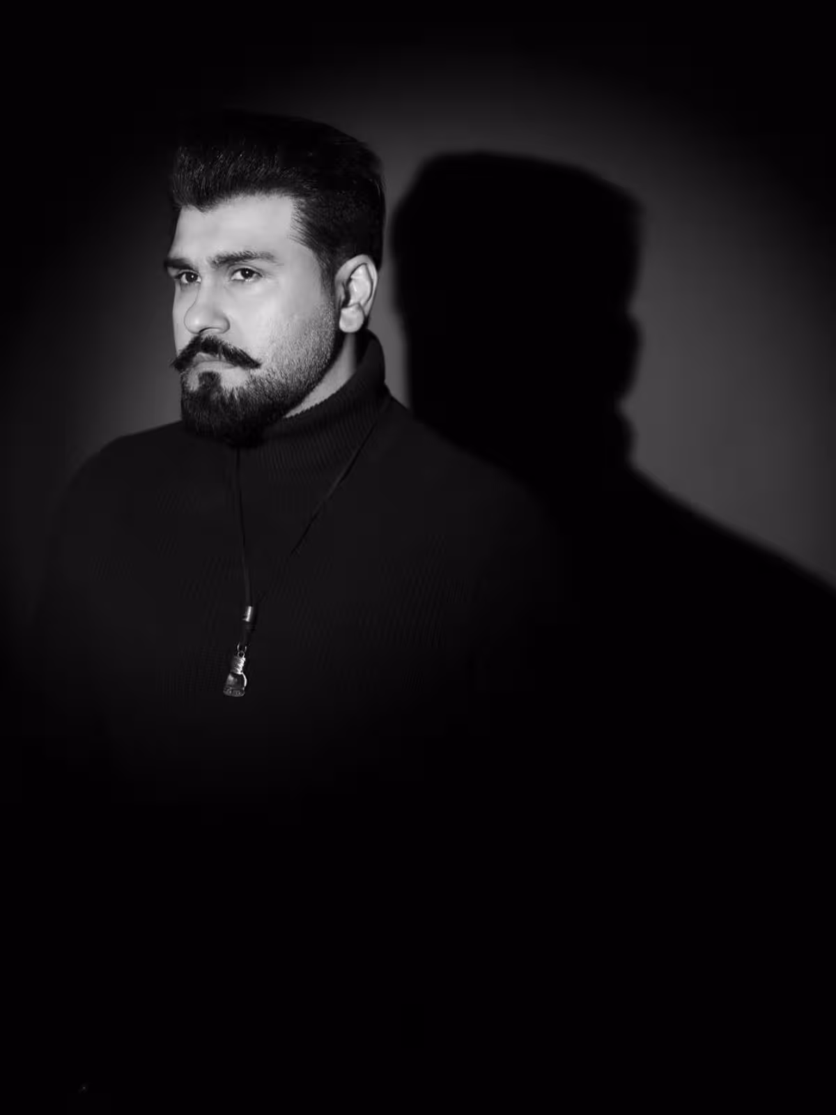 Monochrome artistry unfolds Arya Babbar’s weekend look; sleek vibes in refined black tone.