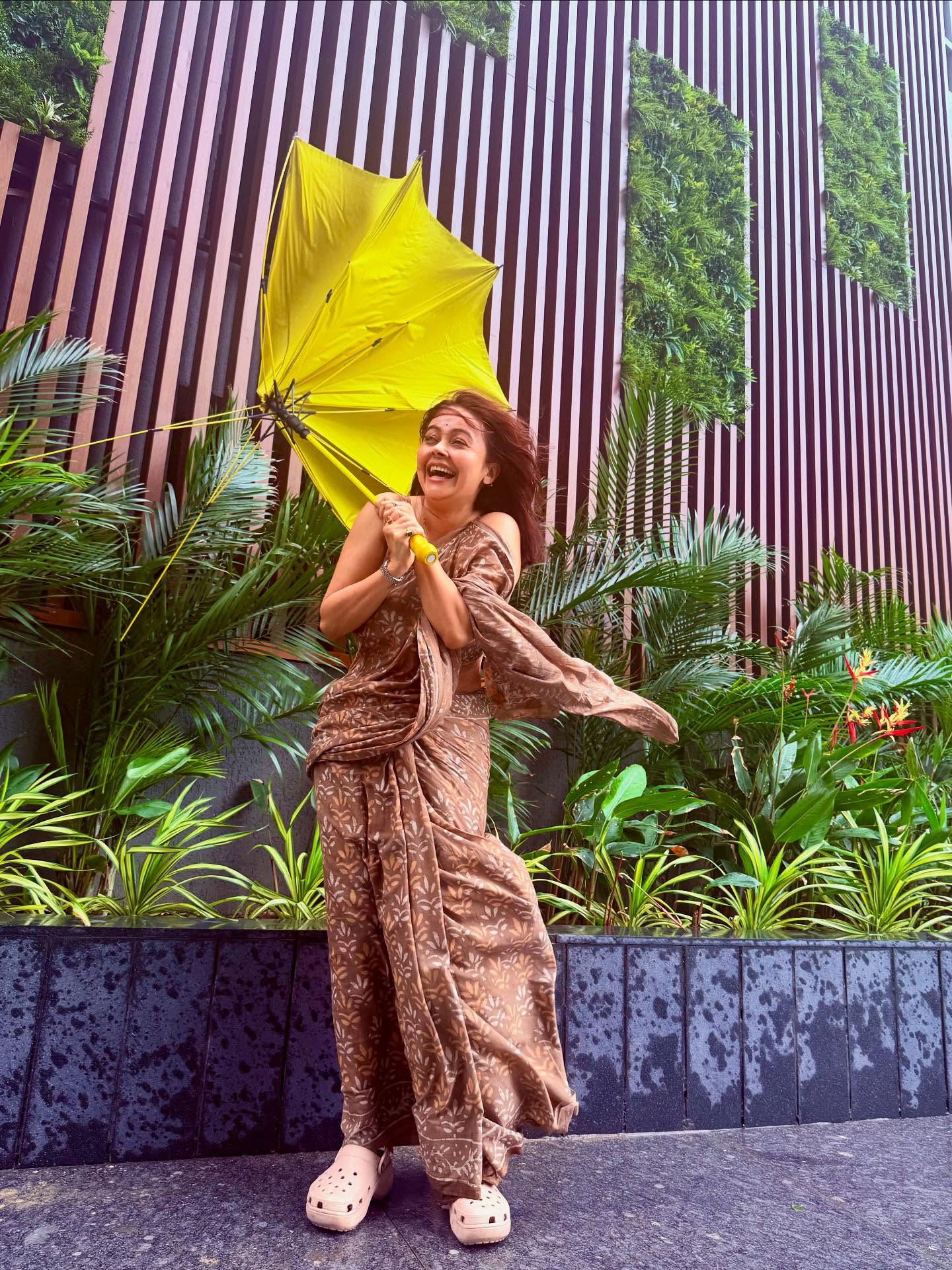 Monsoon Style: Devoleena’s Rainy Day Elegance
