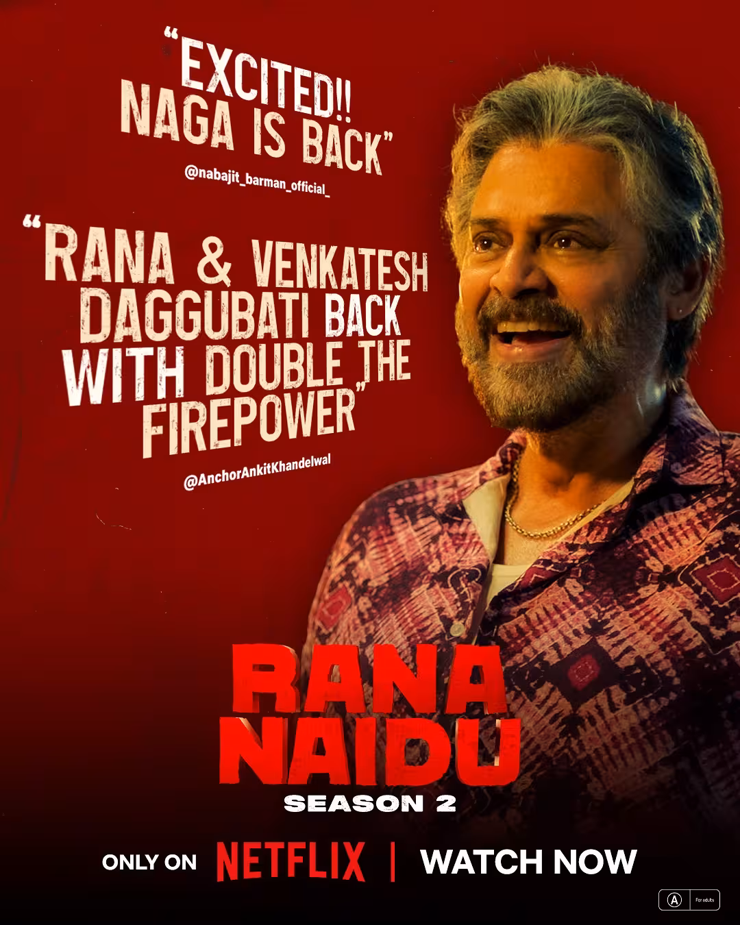 Netflix's Rana Naidu Premieres