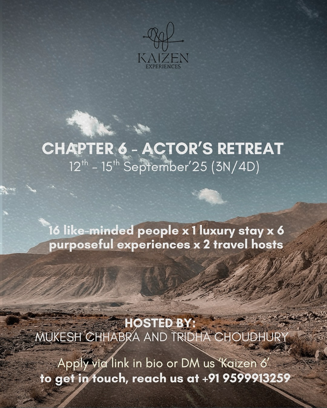 Nubra Valley Retreat Ignites Raw Storytelling
