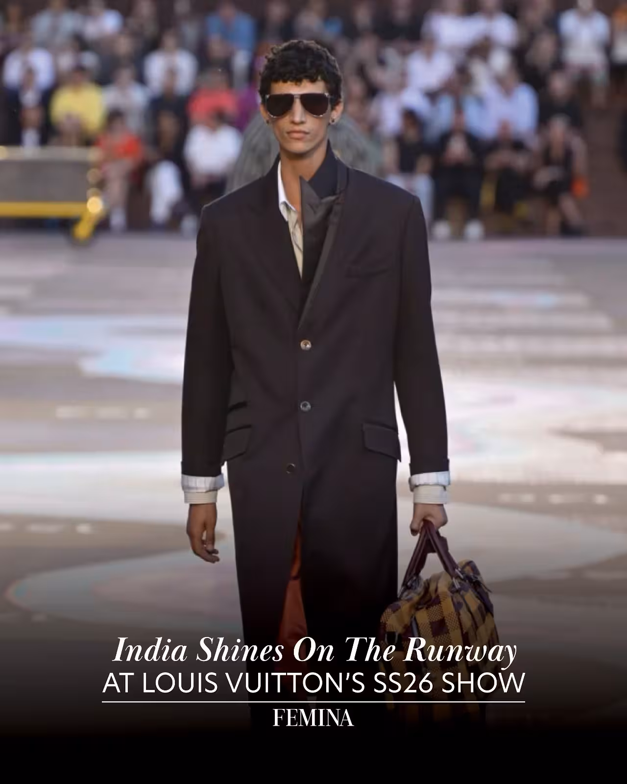 Snakes & Ladders-inspired runway at Pompidou fuses dandy dressing with global travel chic!