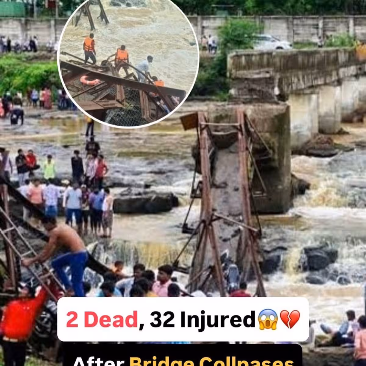 Tragic event in Maval tehsil as relentless rains trigger a sudden structural breakdown in a wet spell.
