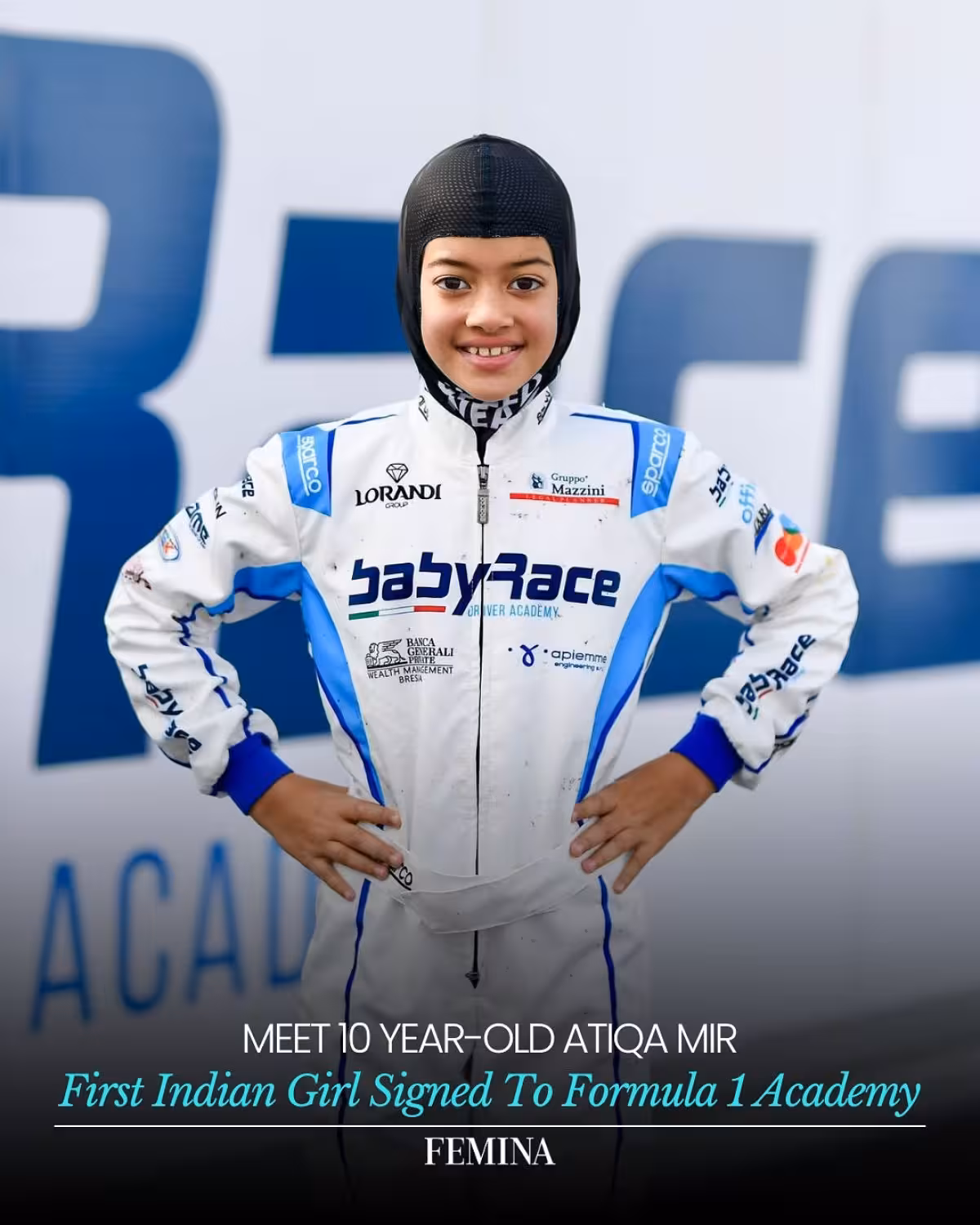 Racing Prodigy Atiqa Mir Joins F1 Academy At 10, Atiqa Mir shatters records, balances studies and racing training to make history.!!