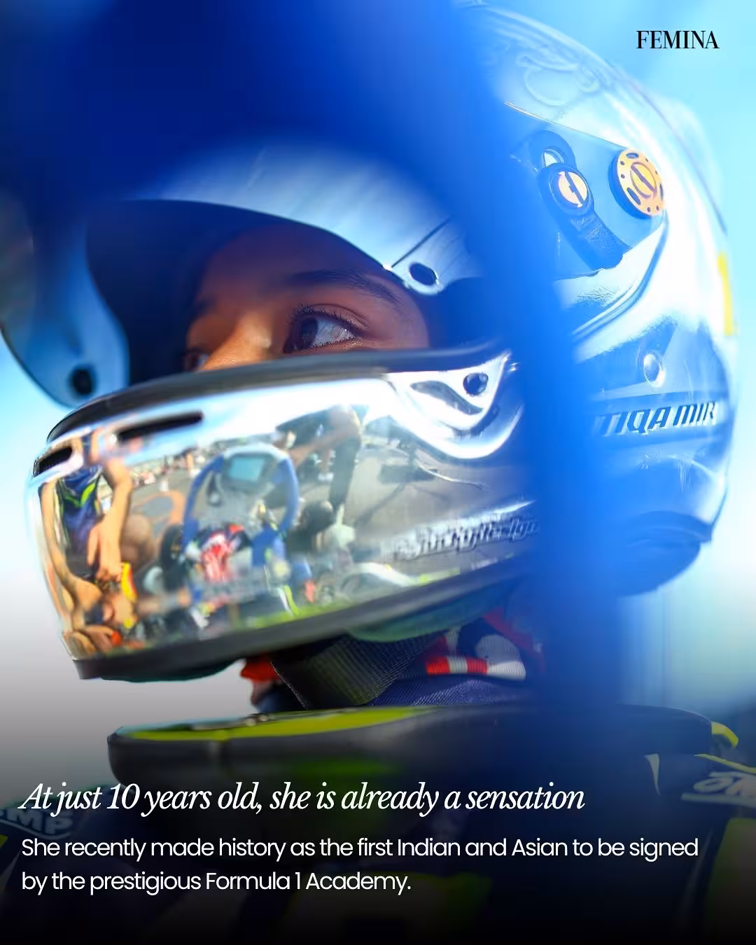 Racing Prodigy Atiqa Mir Joins F1 Academy