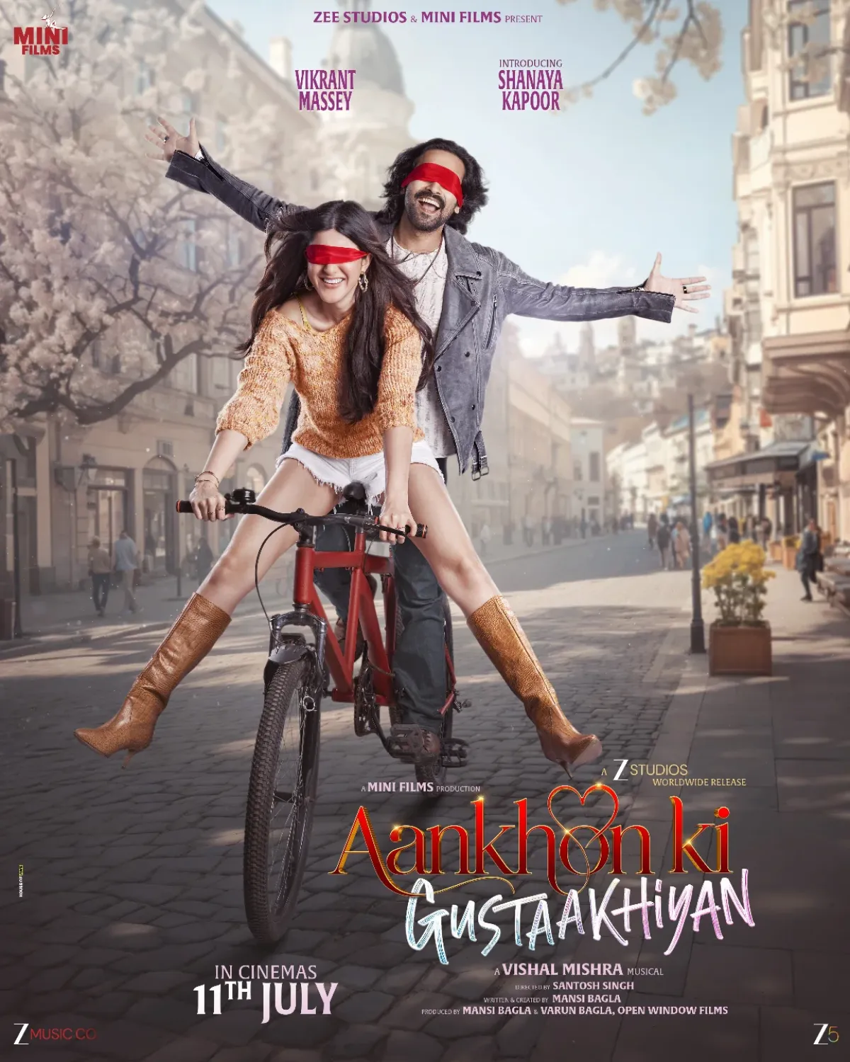 Rainy Romance In Aankhon Ki Gustaakhiyan Experience cinematic love as Massey and Kapoor ride through rain’s enchanting charm today!