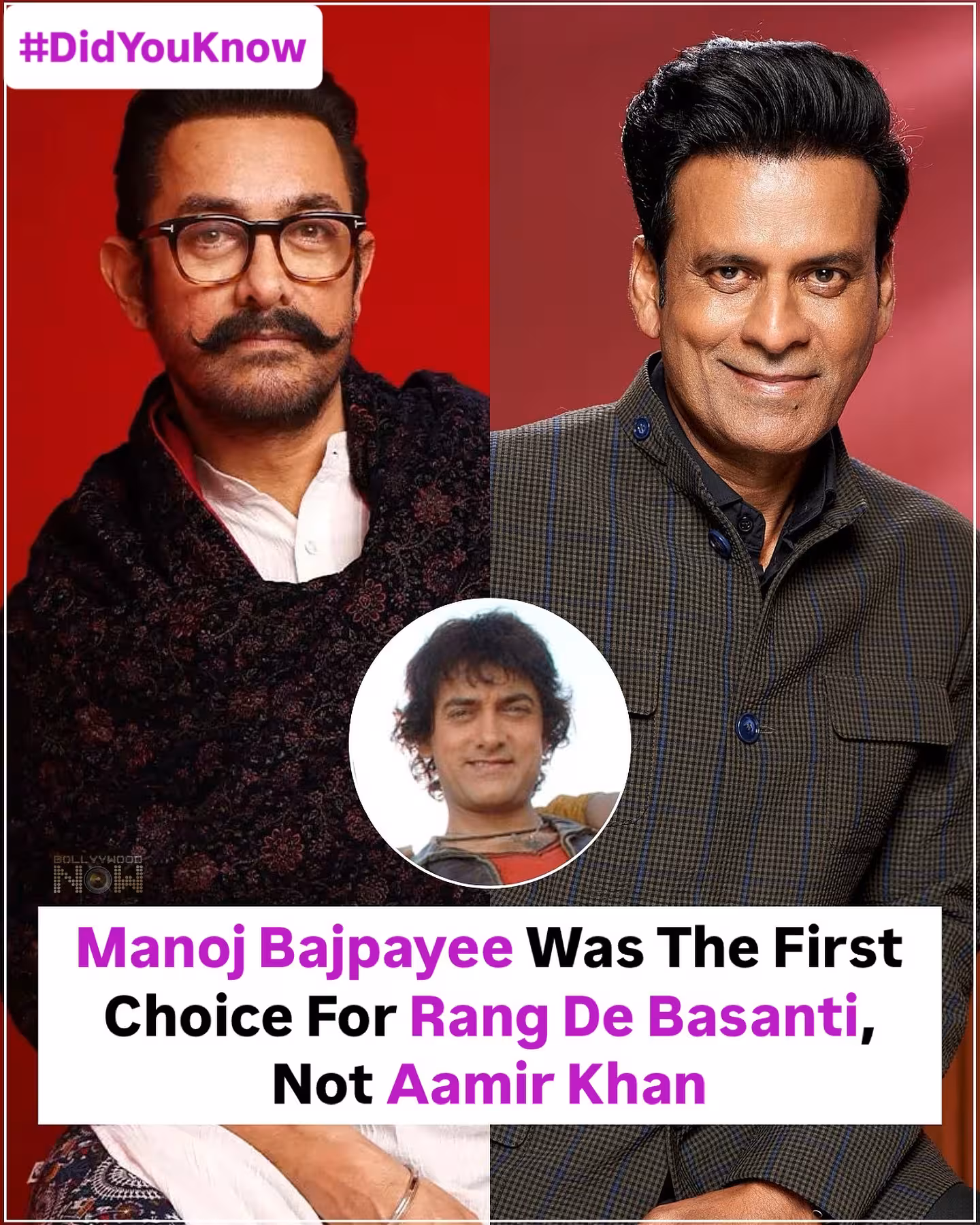 Rang De Basanti: Casting Twist Revealed Bajpayee eyed for role, but scheduling issues cleared path for Aamir Khan - a true scoop.