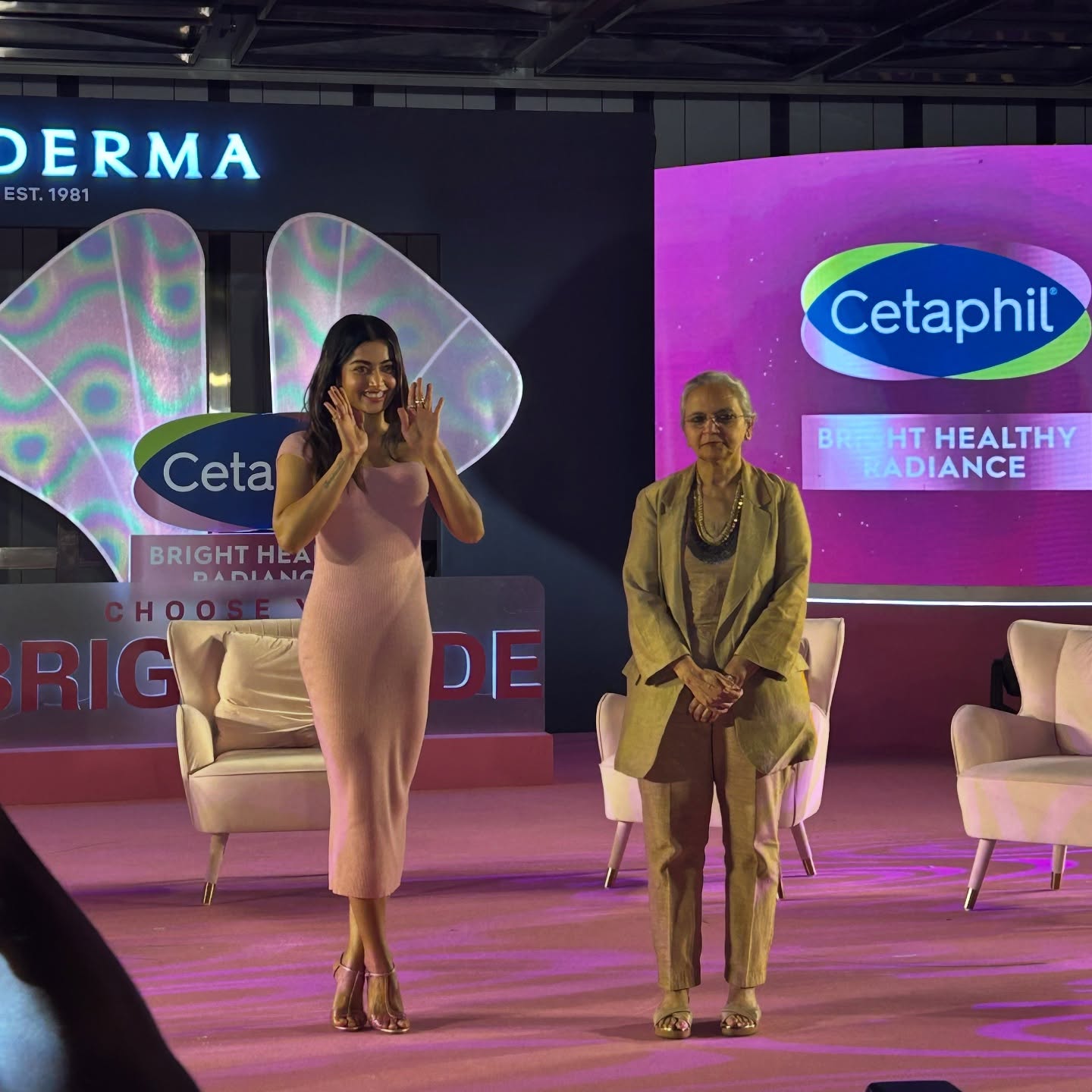 Rashmika Mandanna Shines At Cetaphil India Event