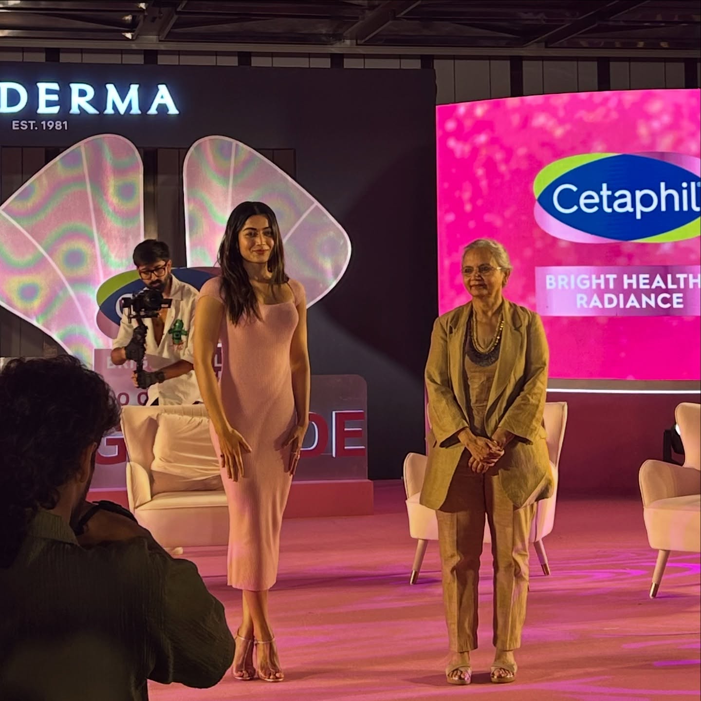 Rashmika Mandanna Shines At Cetaphil India Event