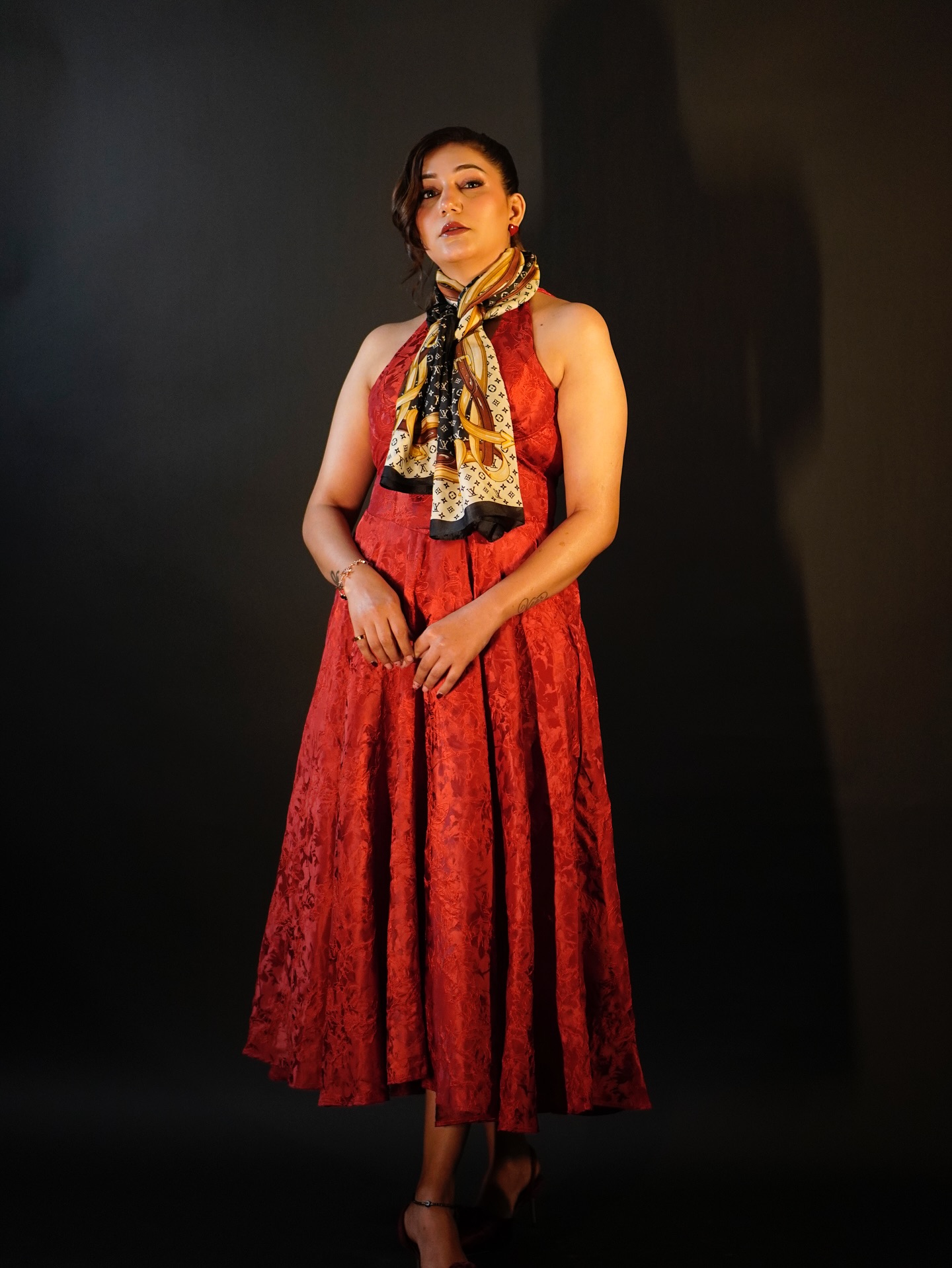 Red Fairy: Sapna Choudhary Dazzles In Vibrant Look