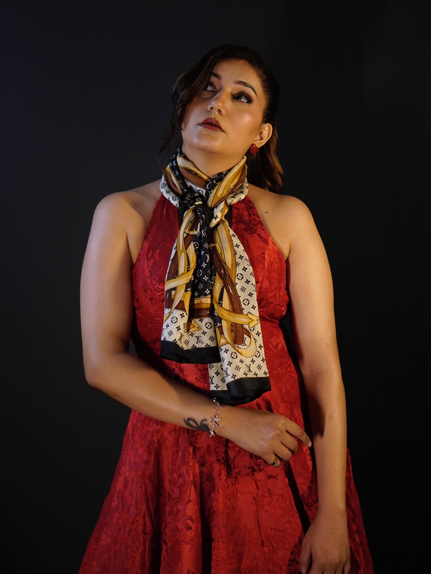 Red Fairy: Sapna Choudhary Dazzles In Vibrant Look
