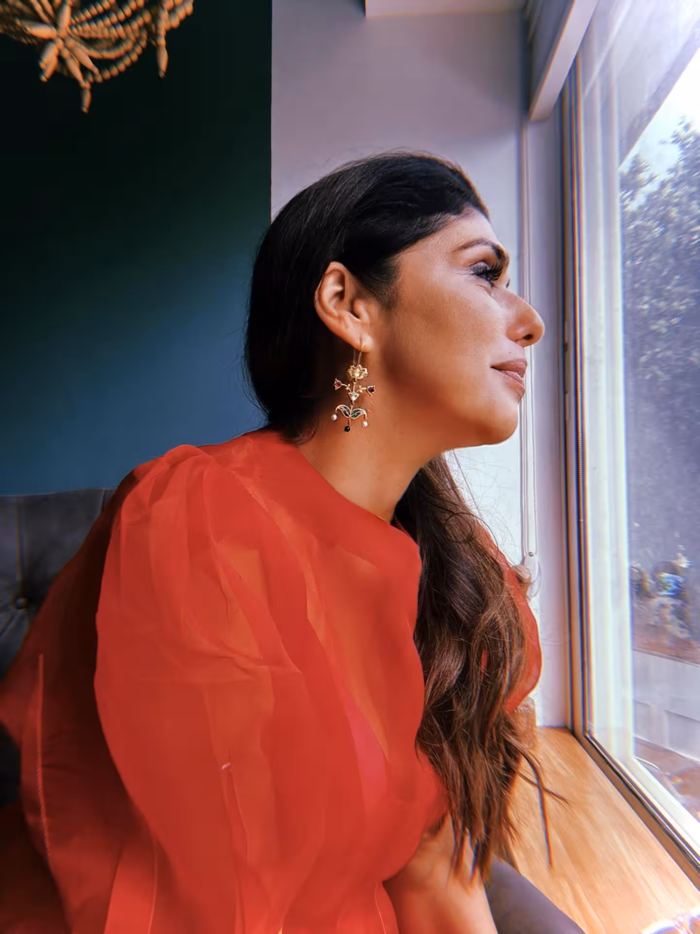 Red Vibes: Anaita Shroff Adajania's Bold Style