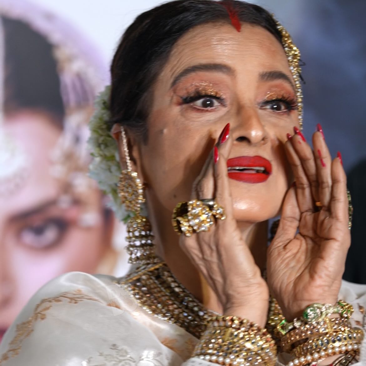 Rekha: Timeless Beauty Icon Radiates Grace