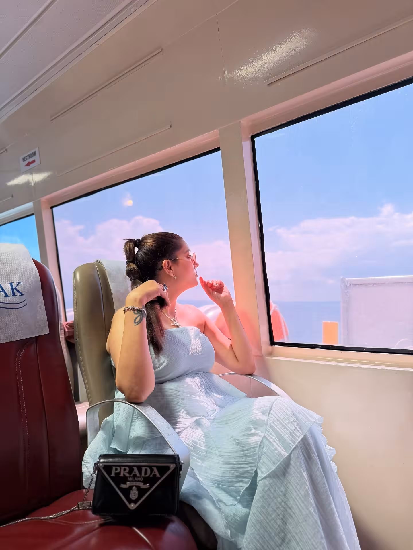Sapna Choudhary Embraces Endless Blue