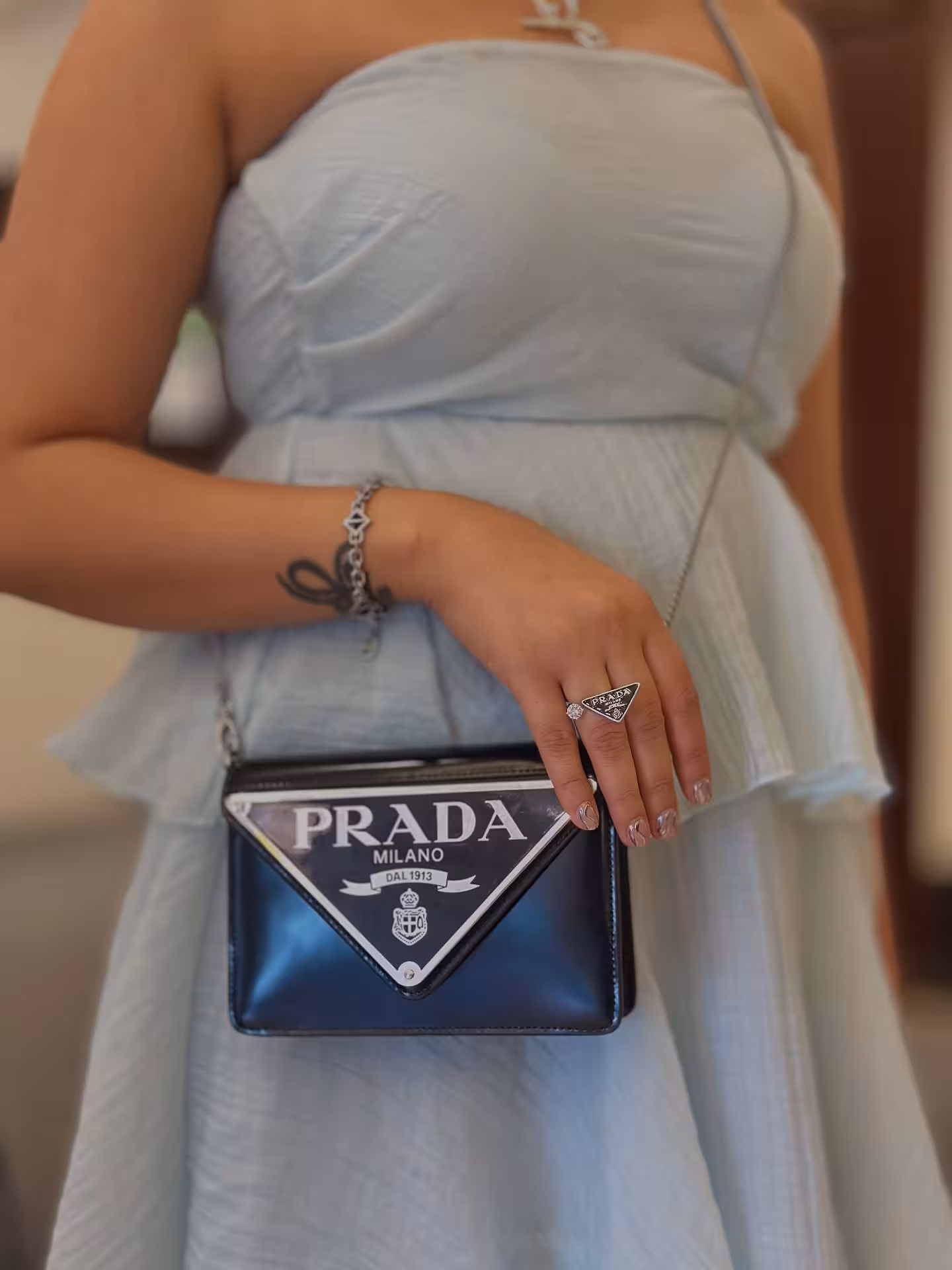 Sapna Choudhary Embraces Endless Blue