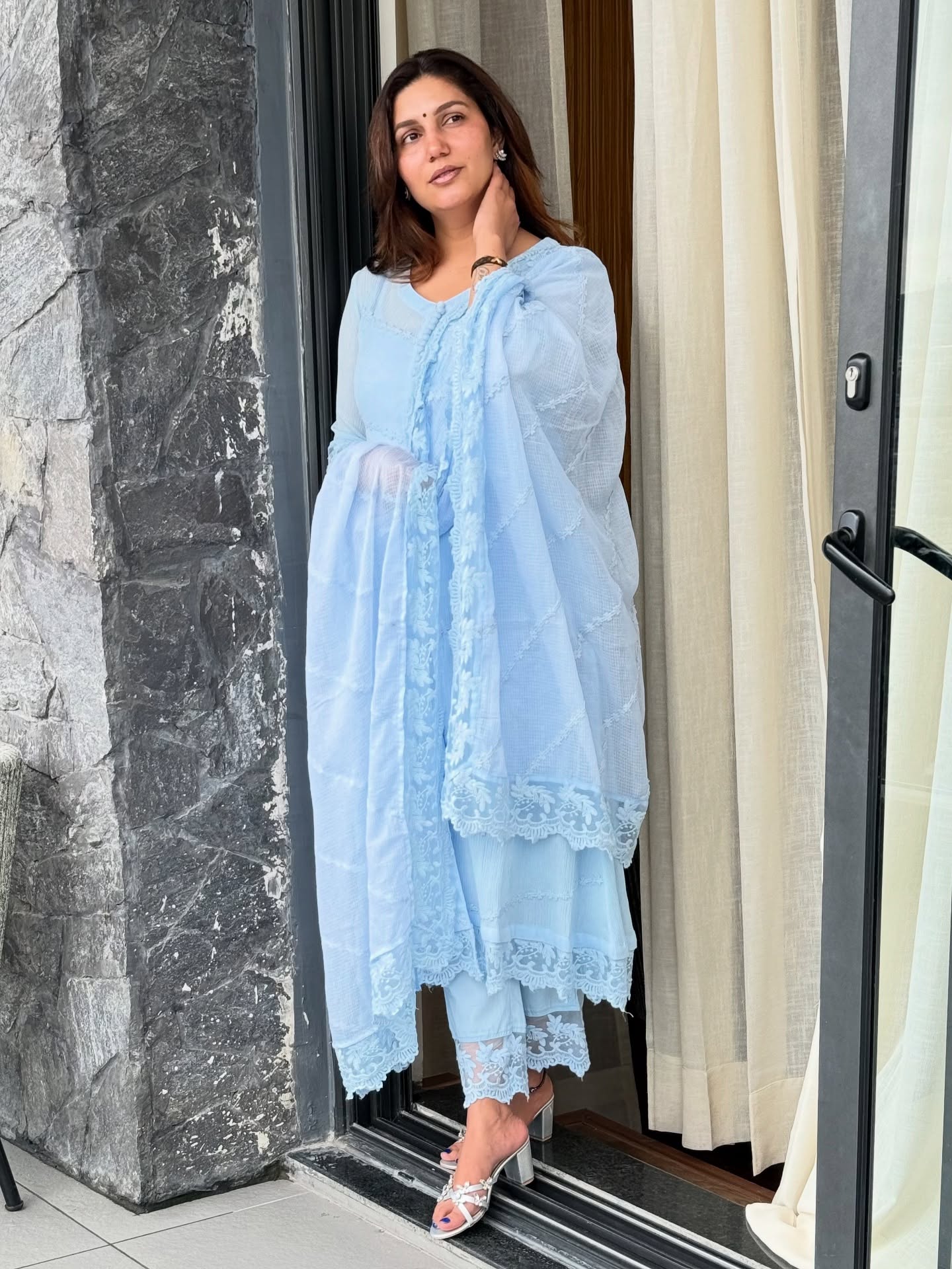 Sapna Choudhary Stuns With Natural Simplicity