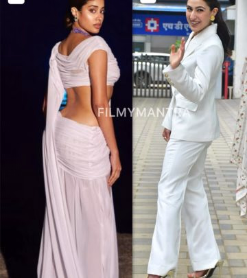 Sara And Janhvi Kapoor In White