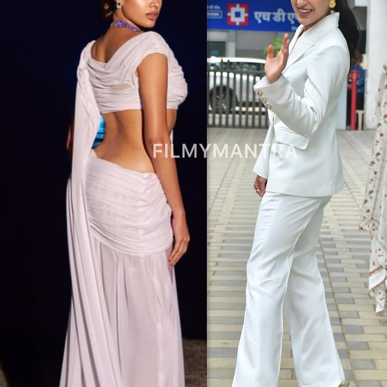 Sara And Janhvi Kapoor In White