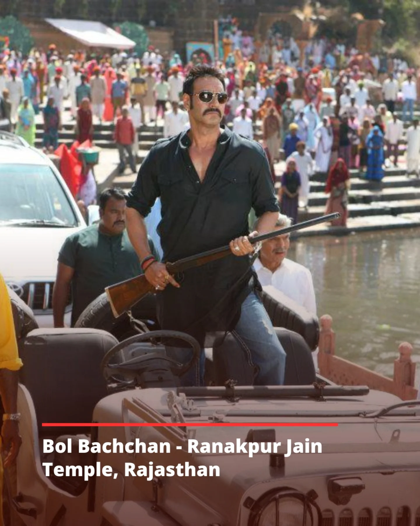 Scenic Temples In Bollywood Films