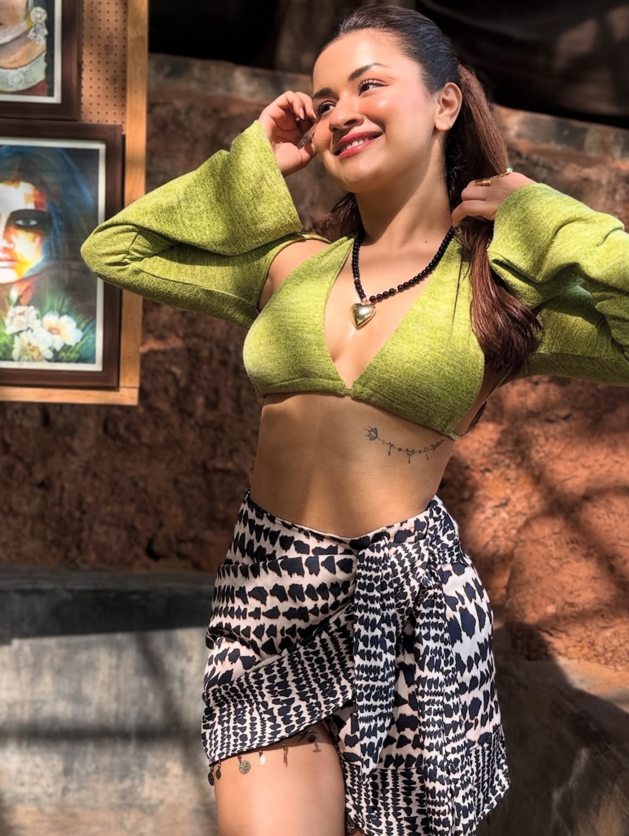 Season's Captivating Charm: Avneet Kaur Shines