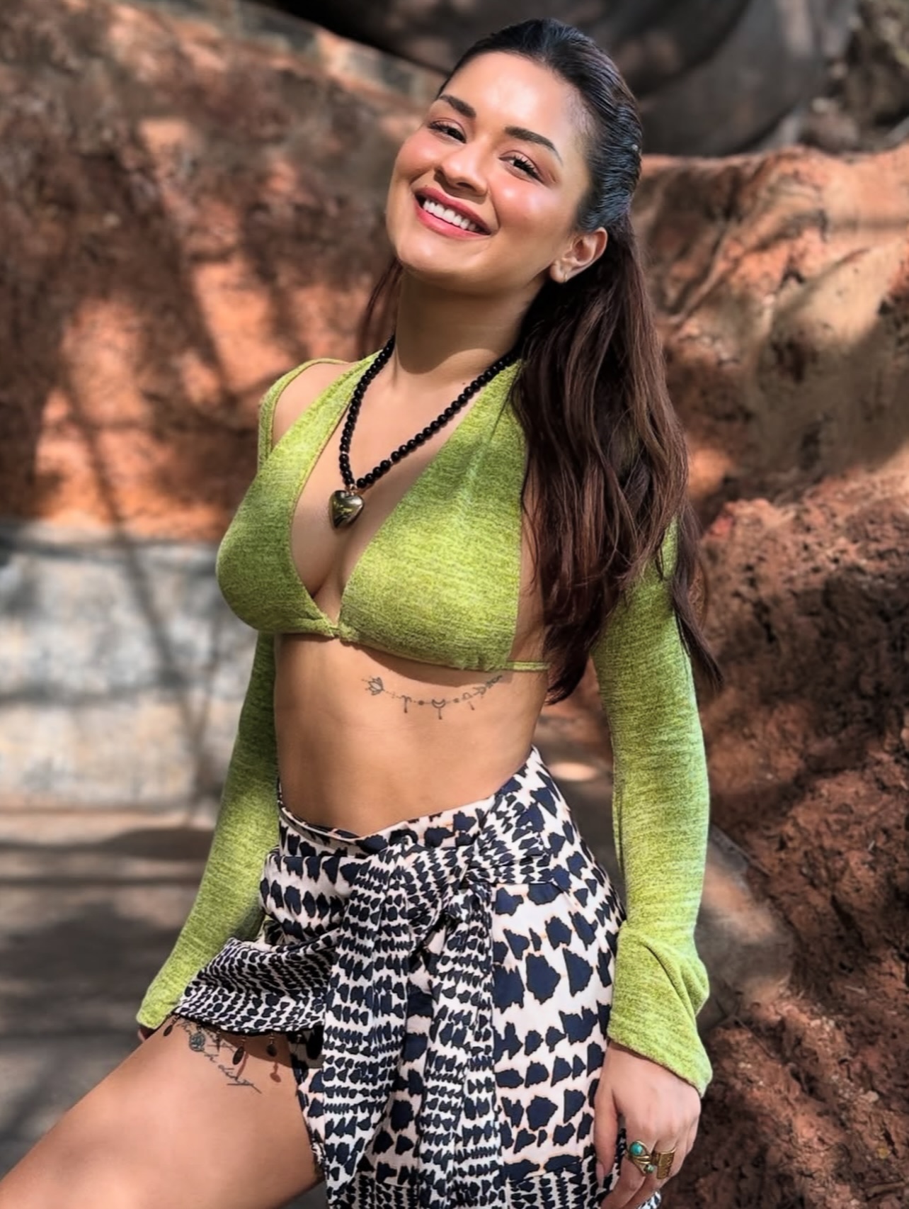 Season's Captivating Charm: Avneet Kaur Shines