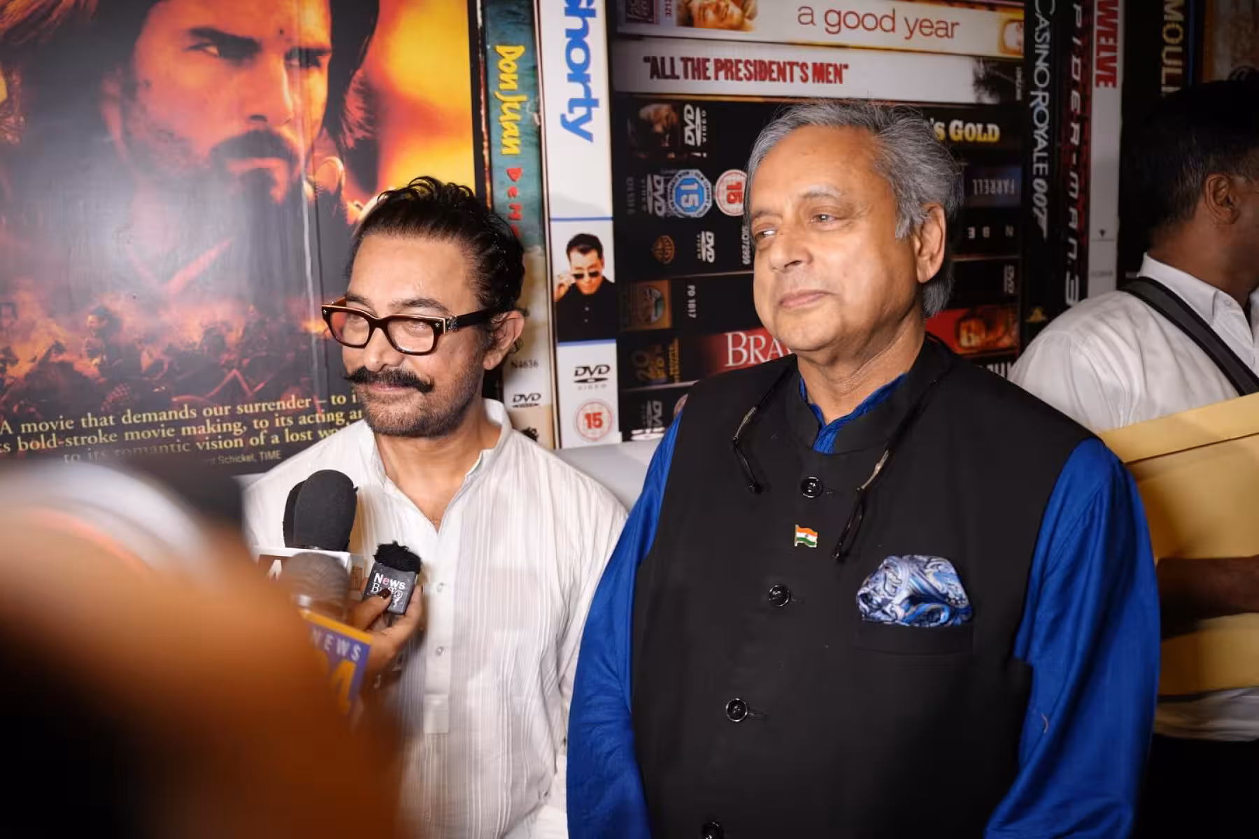 A star-studded screening with Dr. Tharoor and elite delegates heralds a new cinematic journey.