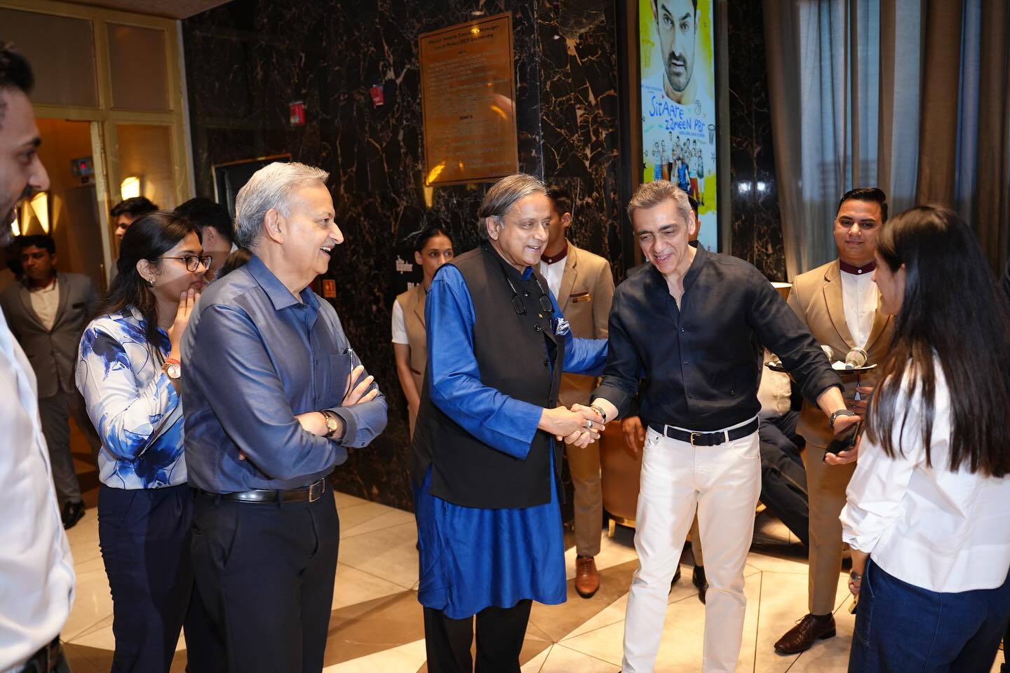 Sitaare Zameen Par Shines at Screening Event