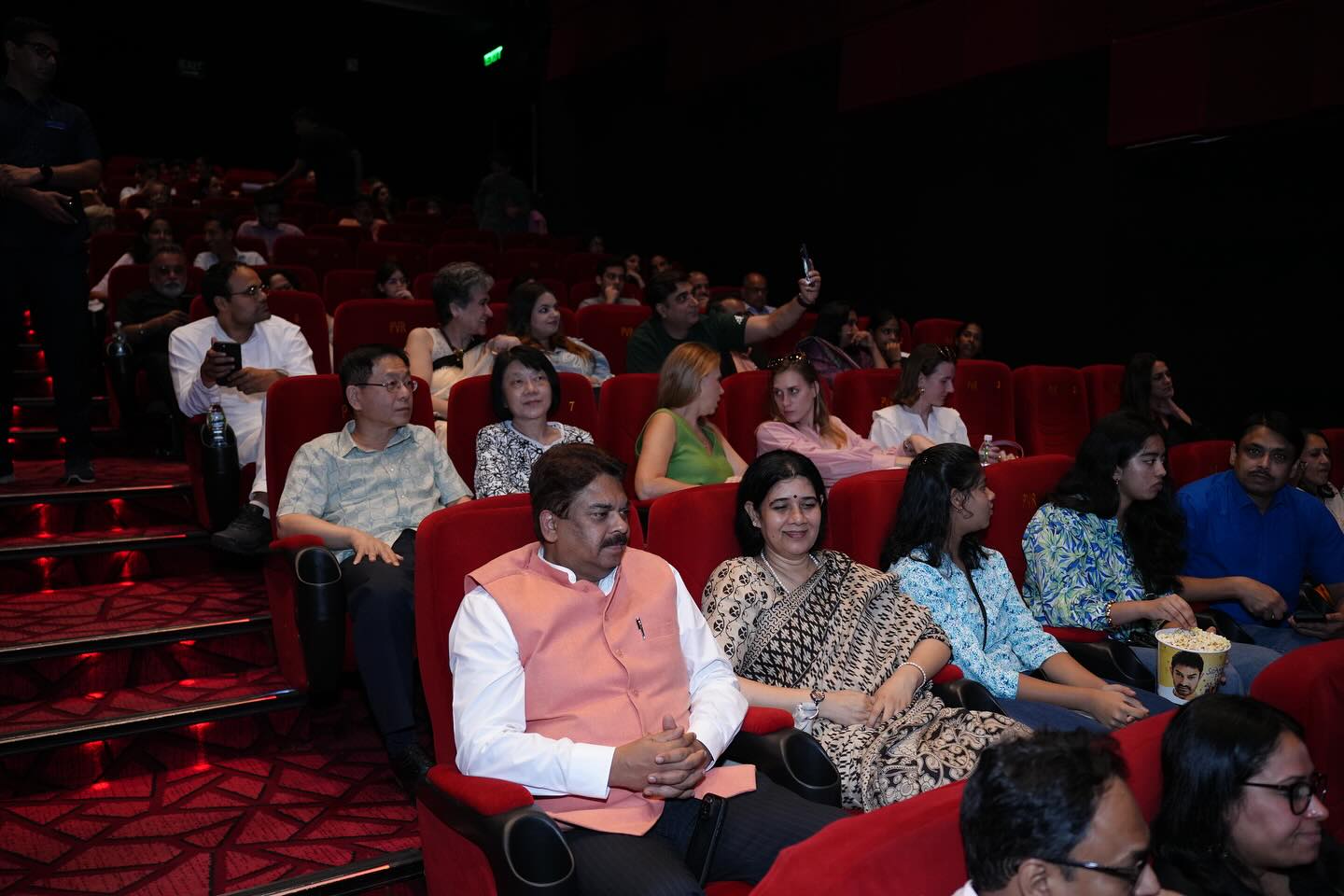 Sitaare Zameen Par Shines at Screening Event
