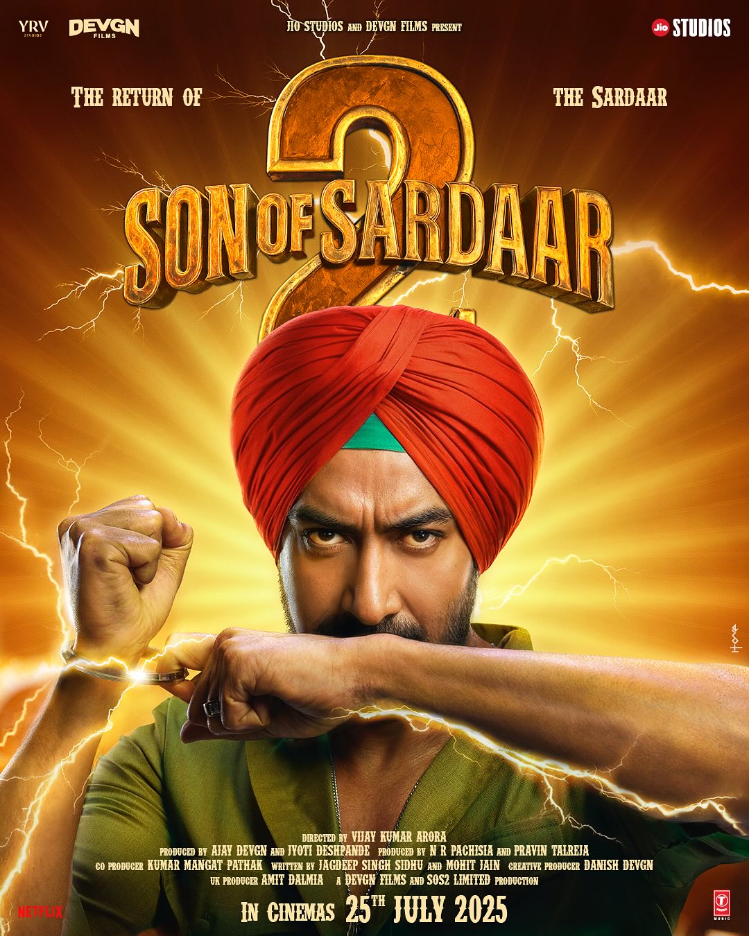 Son Of Sardaar 2 Unites Film and Star Power