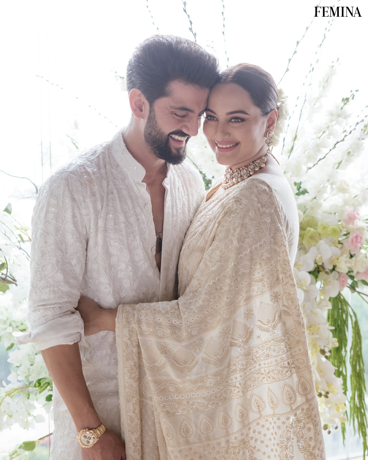 Sonakshi Sinha And Zaheer Celebrate First Anniversary