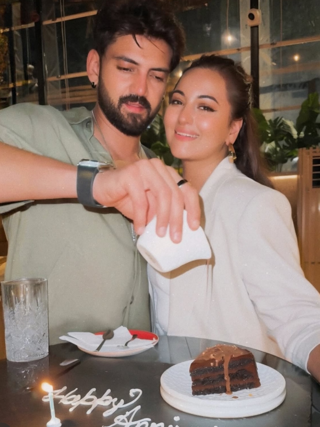 Sonakshi Sinha Celebrates First Anniversary
