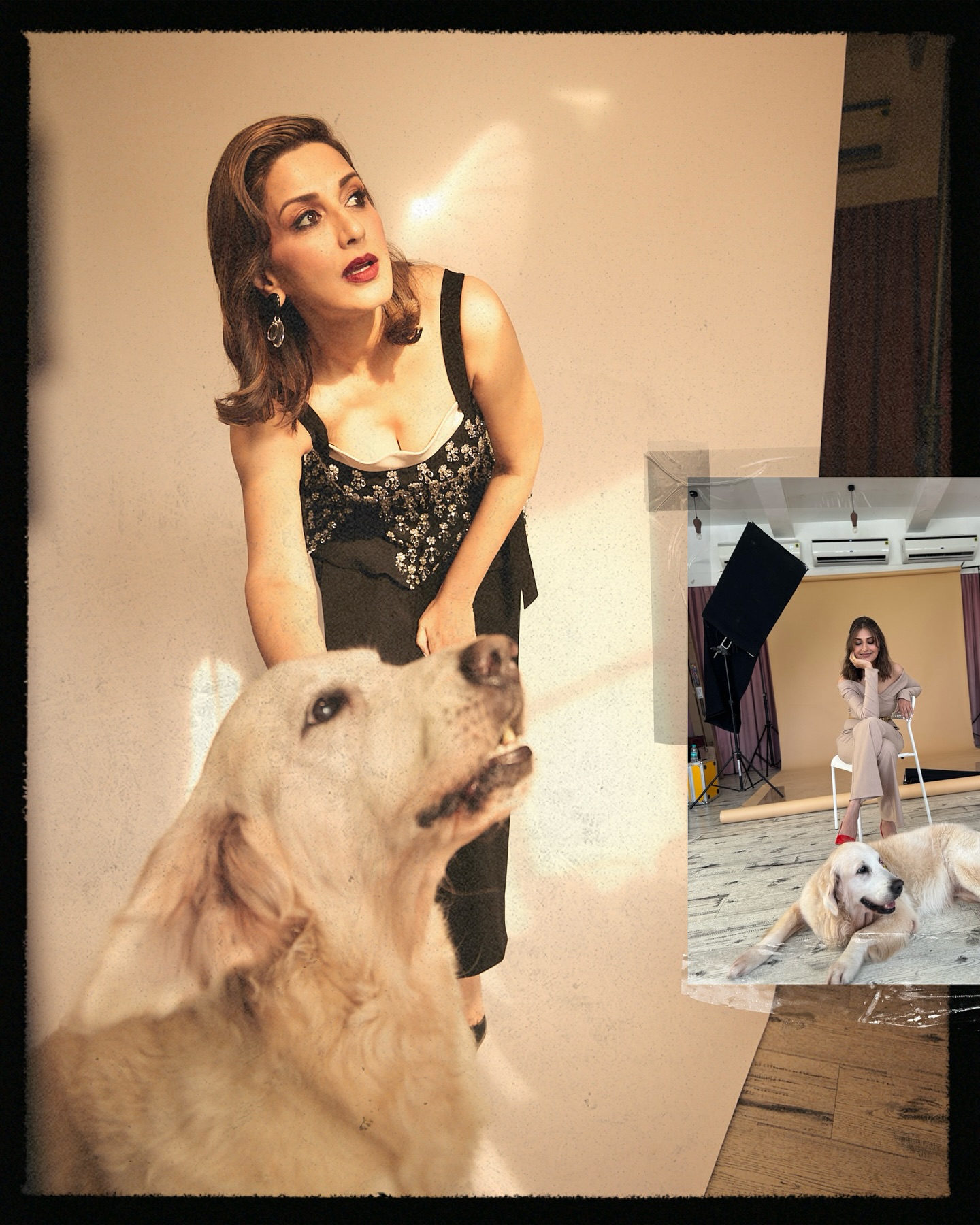 Sonali Bendre's Dog Takes The Lead