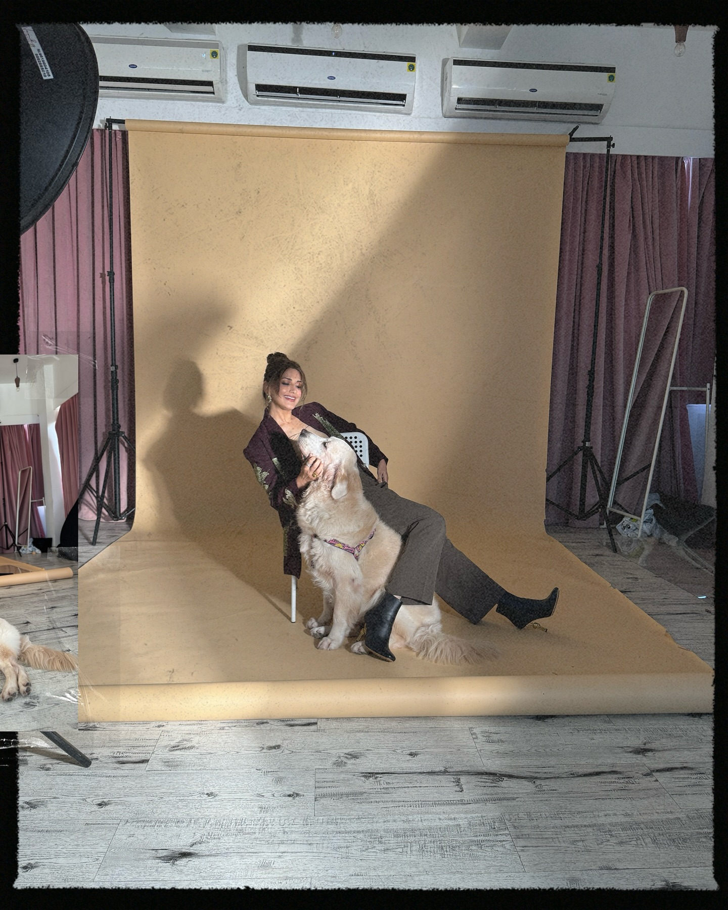 Sonali Bendre's Dog Takes The Lead