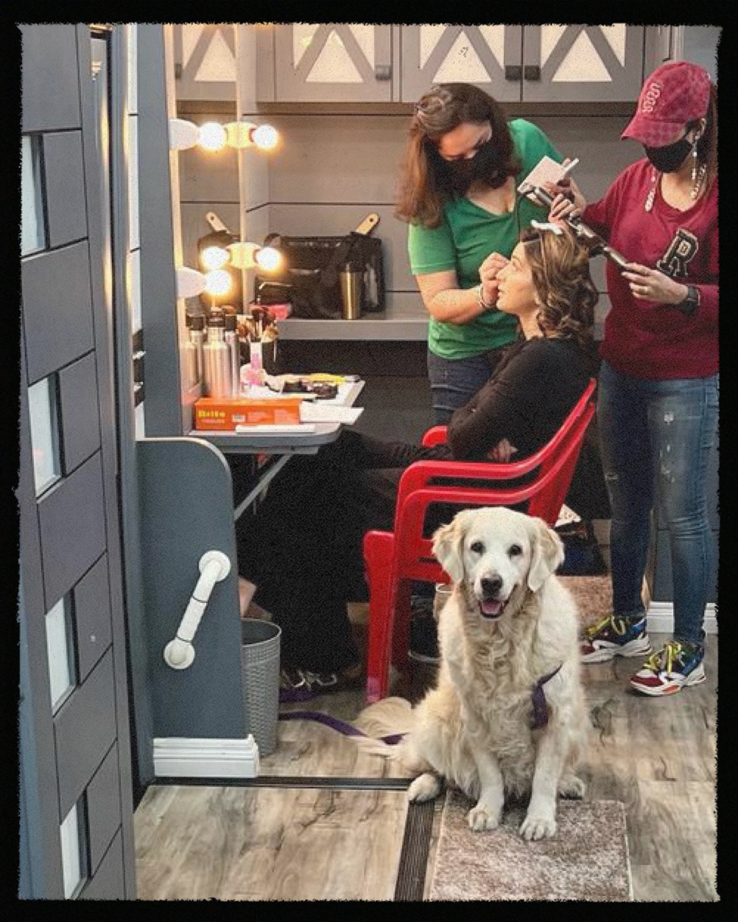 Sonali Bendre's Dog Takes The Lead