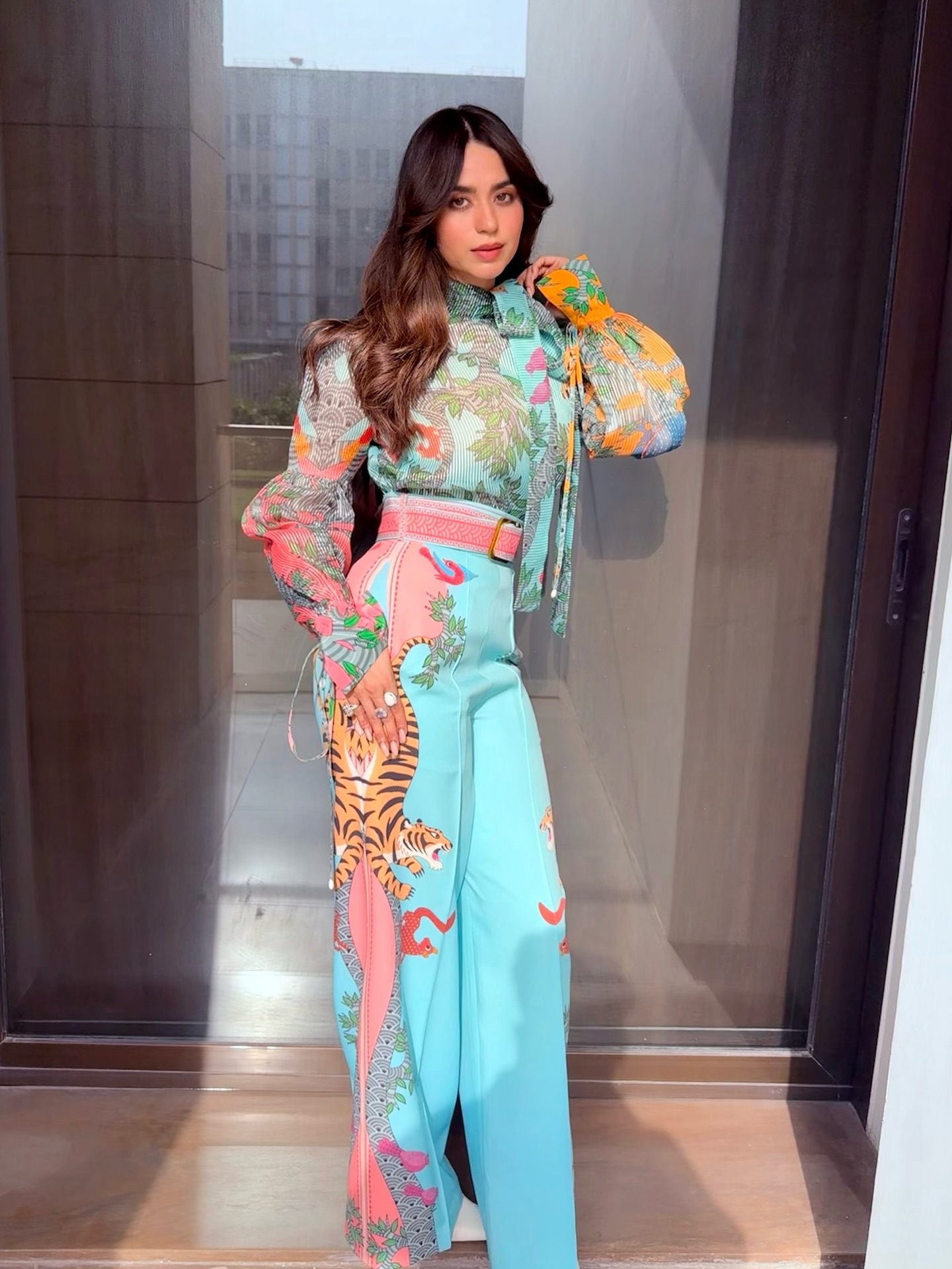 Soundarya Sharma Charms Fans With Warm Greeting
