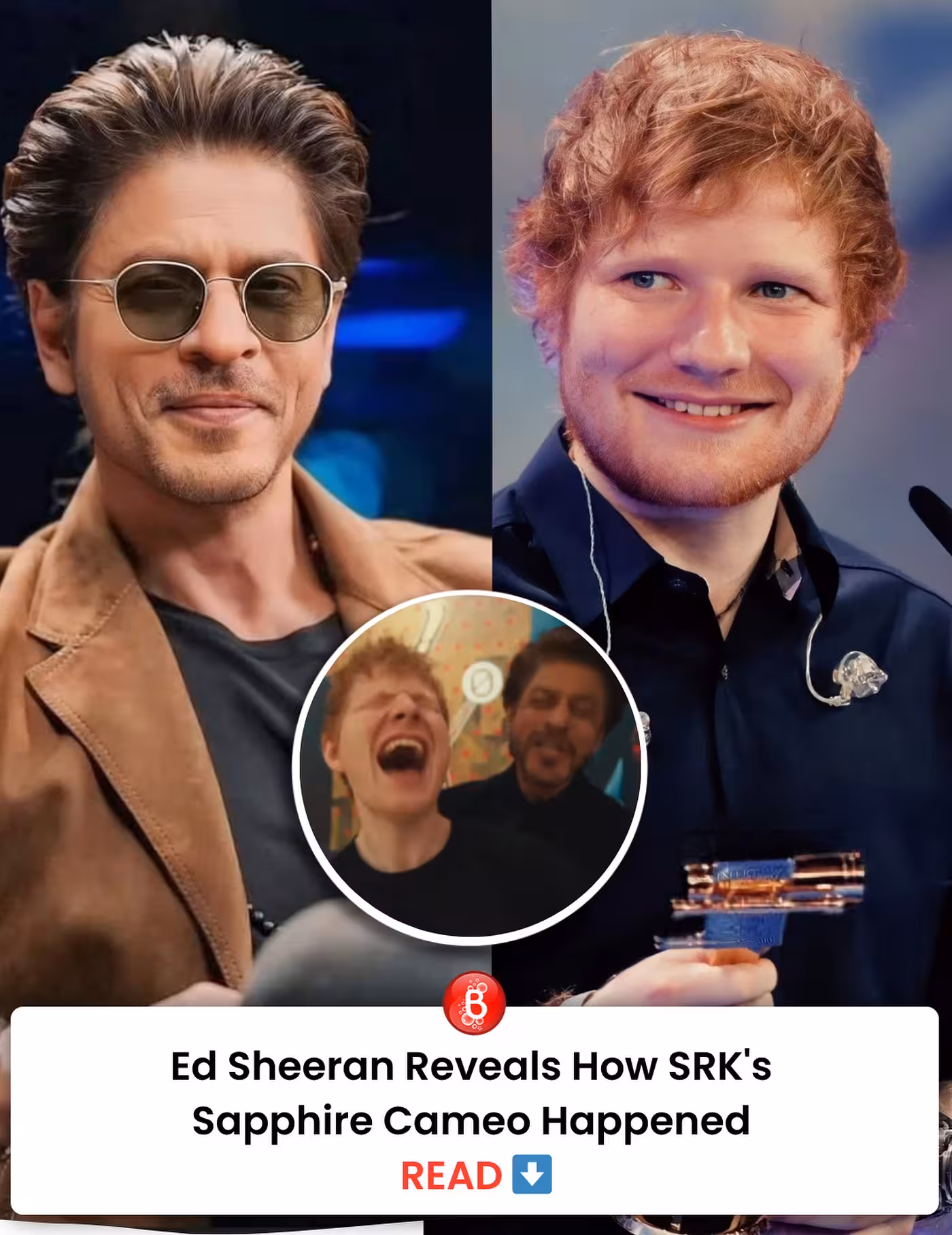 SRK Joins Ed Sheeran’s Hindi Tune Exclusive behind-the-scenes moments of a famous icon, connecting with rich Indian culture.